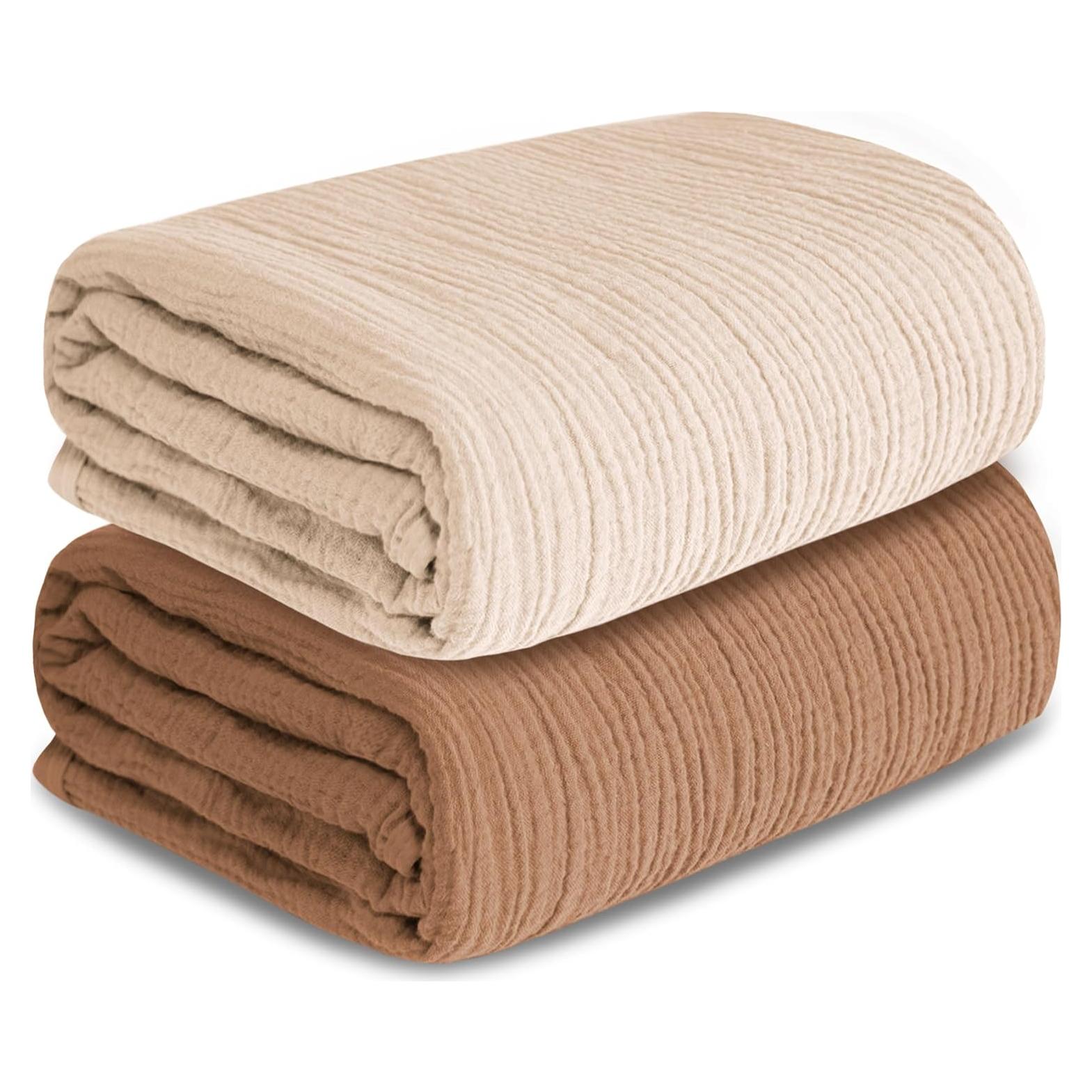 Mantas de Muselina GUNTAIL 41x41 cm, Paquete de 2 Bebé