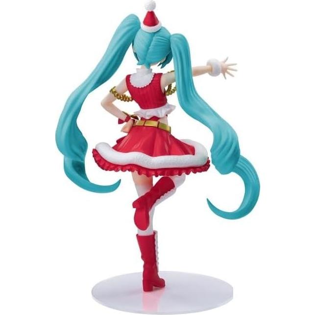 Figuras Hatsune Miku Navidad 2023 JP - Luminasta - 10 cm