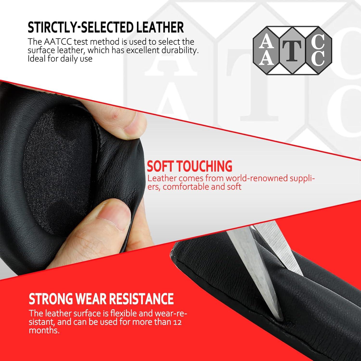 Almohadillas de Reemplazo Krone Kalpasmos para Sony WH-1000XM4 - Cuero Suave