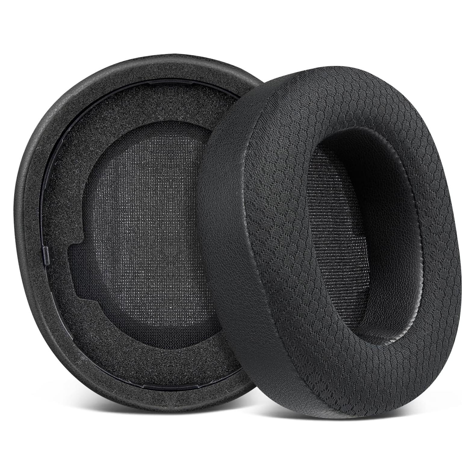 Almohadillas de Repuesto SOULWIT para Auriculares Steelseries Arctis Nova Pro Inalámbricos - Negro