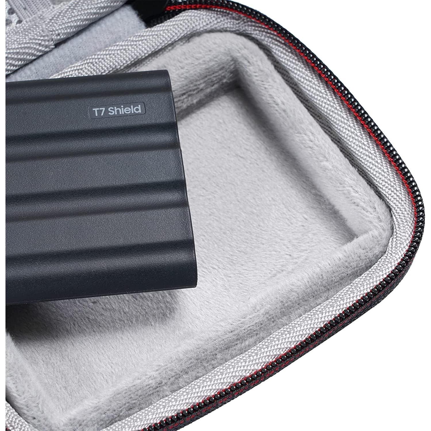 Funda Dura AONKE para SSD Samsung T7 Shield/T9 1TB/2TB Negra