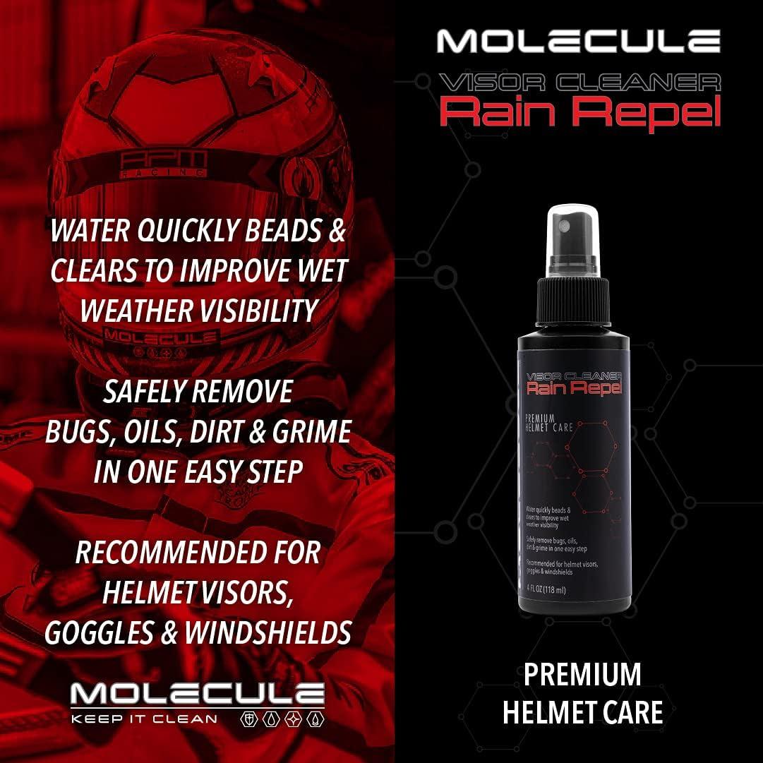 Limpiador de Cristales Molecule Rain Repel 454 ml - Sin Rayas