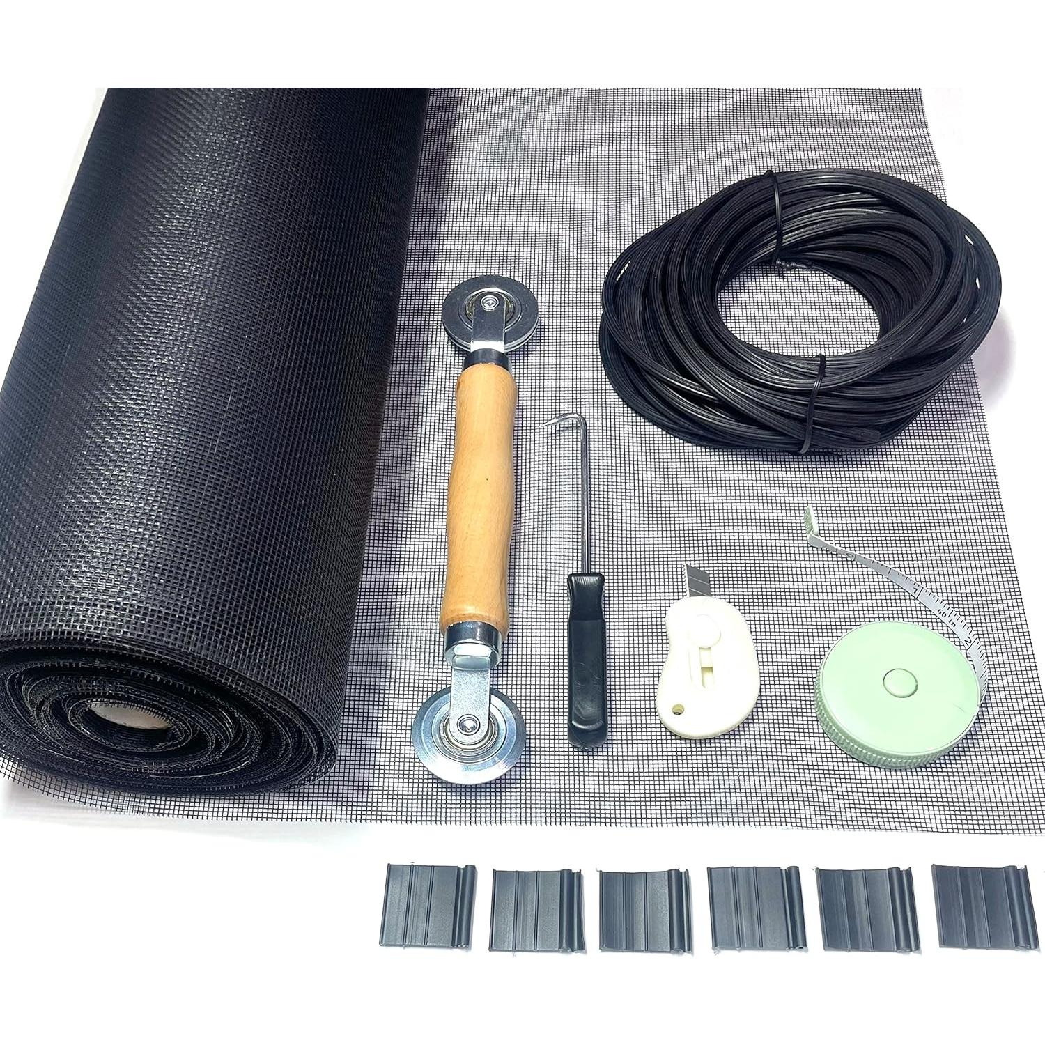 Kit de Reparación de Pantallas de Ventana BLANCH 12 Piezas 121.9x302.3cm