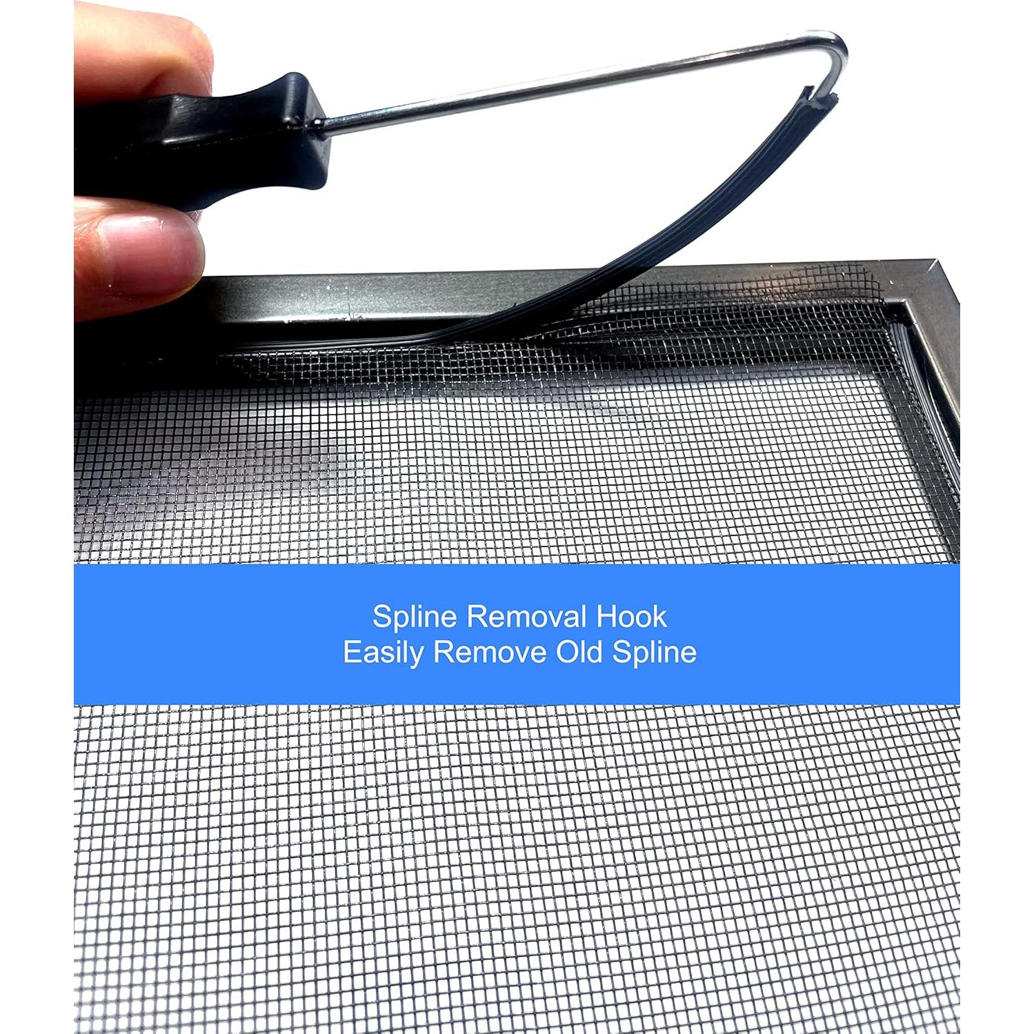 Kit de Reparación de Pantallas de Ventana BLANCH 12 Piezas 121.9x302.3cm