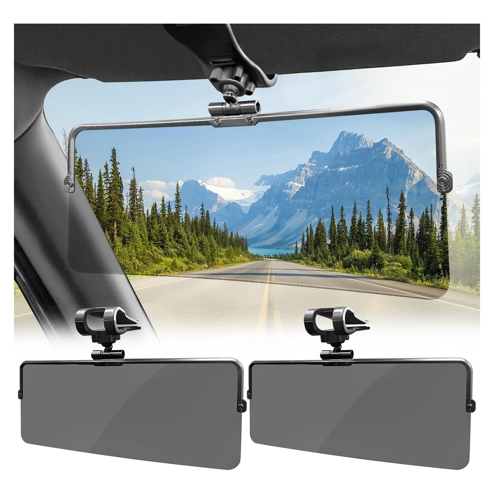 Extensor de Visera Solar DoouBao 2 PCS UV400 Antirreflejo