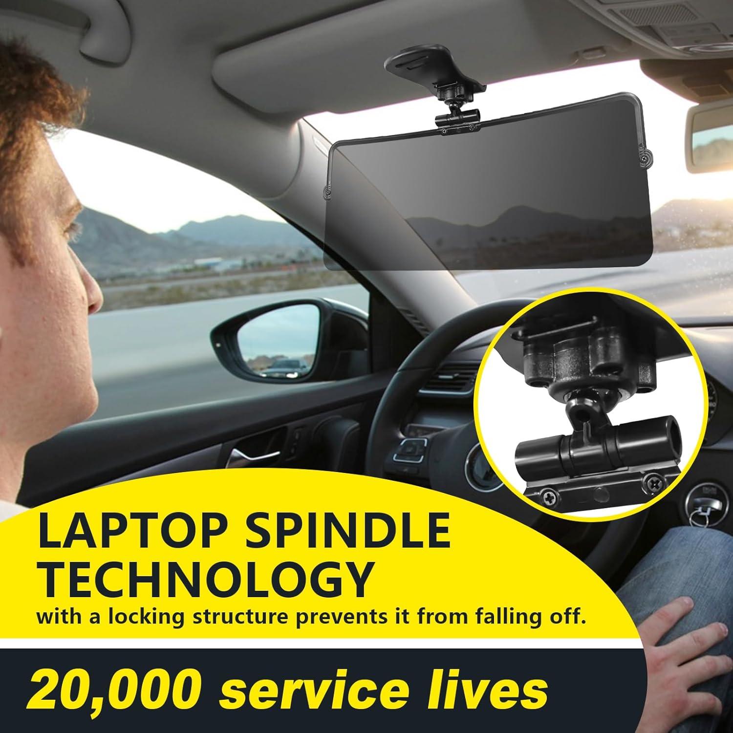 Extensor de Visera Solar DoouBao 2 PCS UV400 Antirreflejo