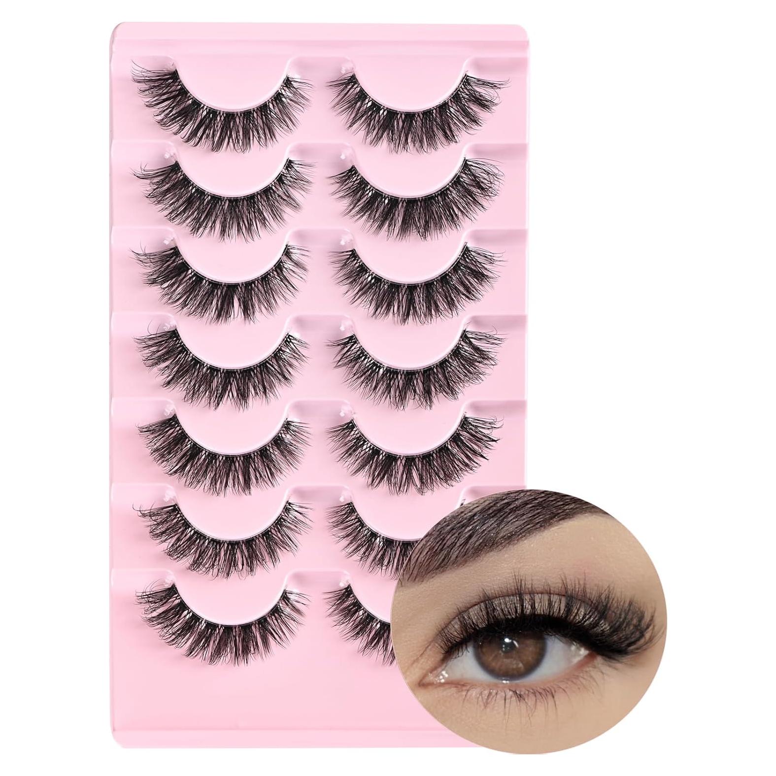 Pestañas Ojo de Gato FARRED Naturales 8-14MM Volumen Híbrido