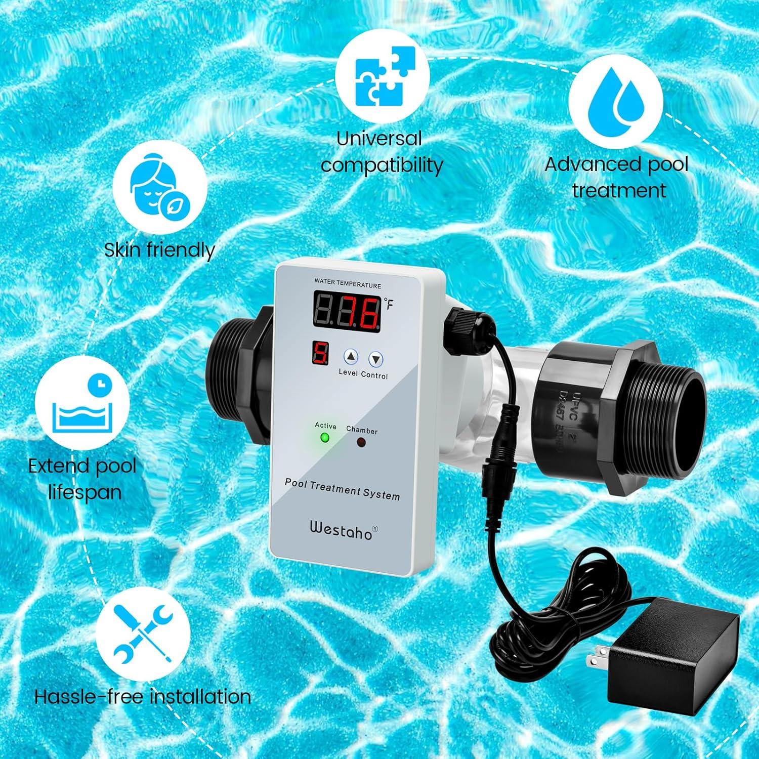 Sistema de Purificación de Agua para Piscinas WESTAHO WE-026