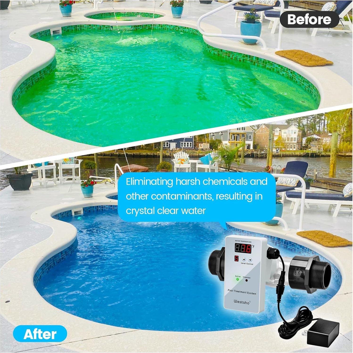 Sistema de Purificación de Agua para Piscinas WESTAHO WE-026
