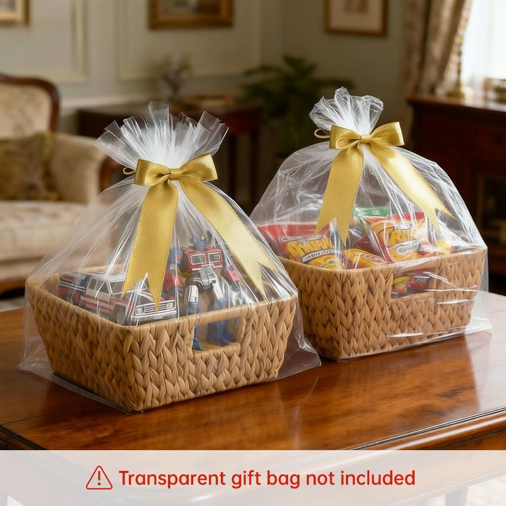 Juego de 2 Cestas de Almacenamiento DAICOLAD Cuadradas