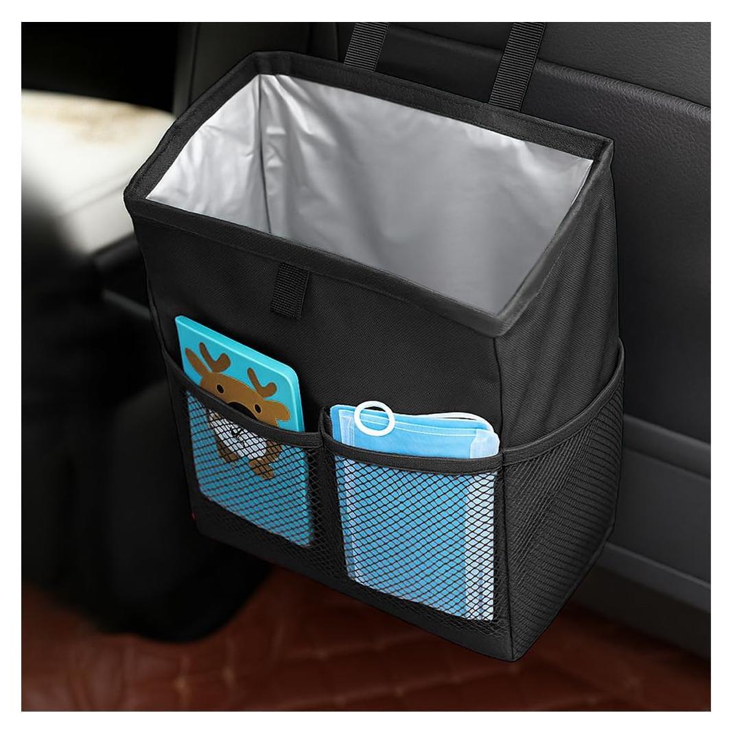 Bolsa de Basura para Auto FALVFUN 3.5L Impermeable Negra