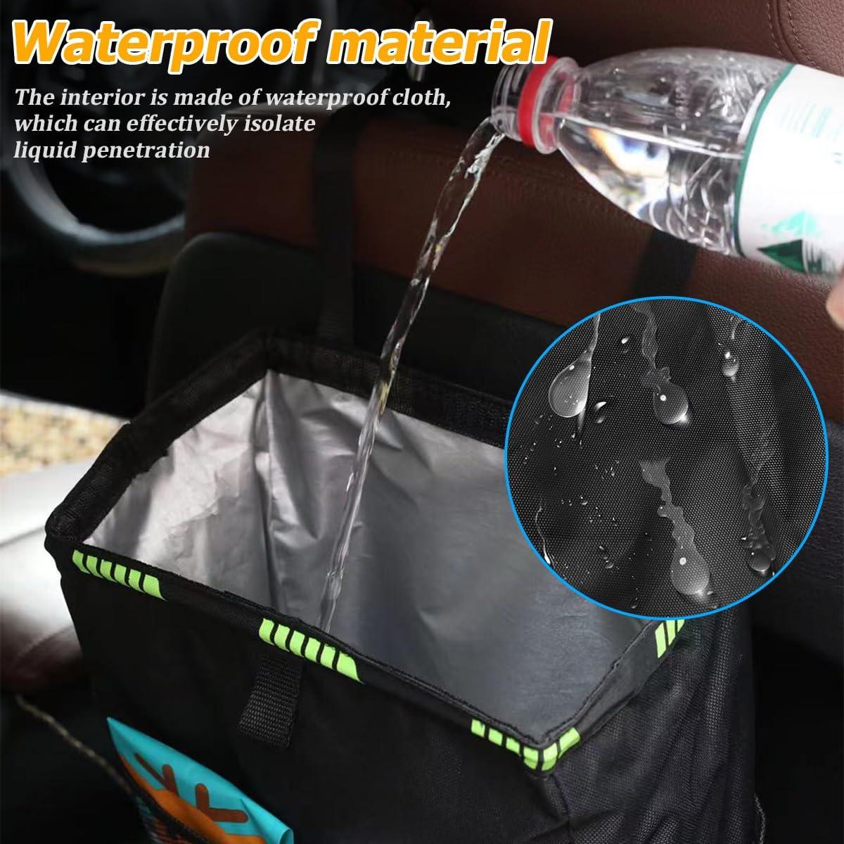 Bolsa de Basura para Auto FALVFUN 3.5L Impermeable Negra