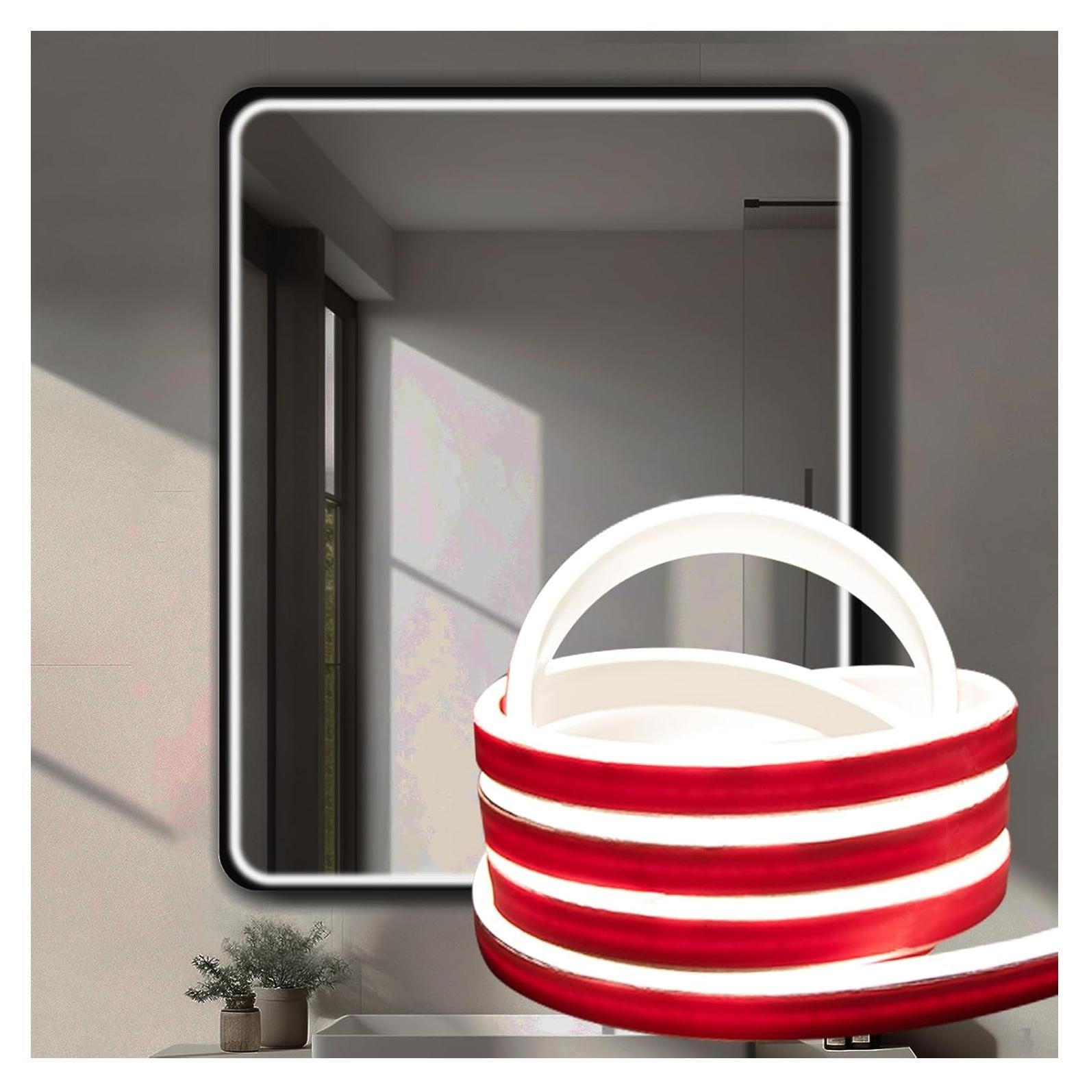 Luz de Maquillaje LED EUGOBRTEN 2M Blanca y Cálida Regulable