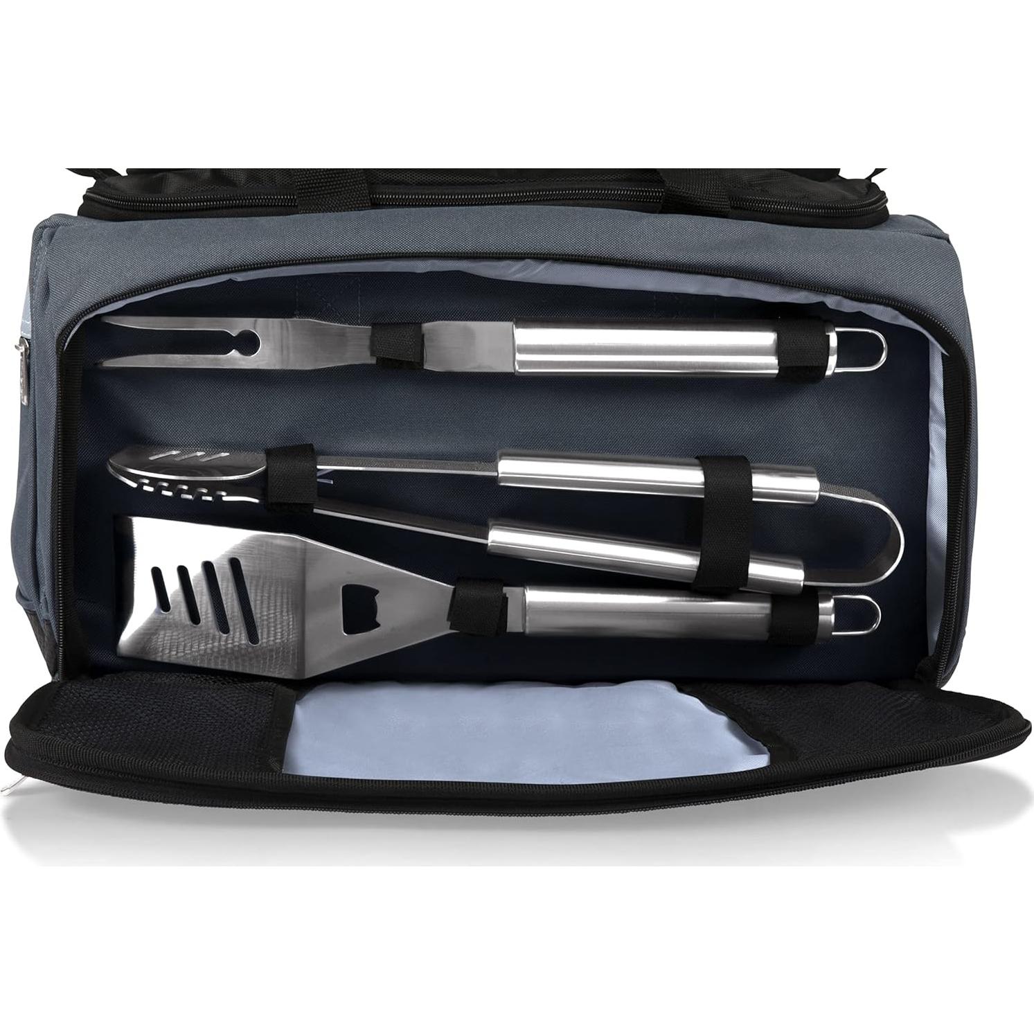 Set BBQ Portátil Oniva Buccaneer con Enfriador y Herramientas