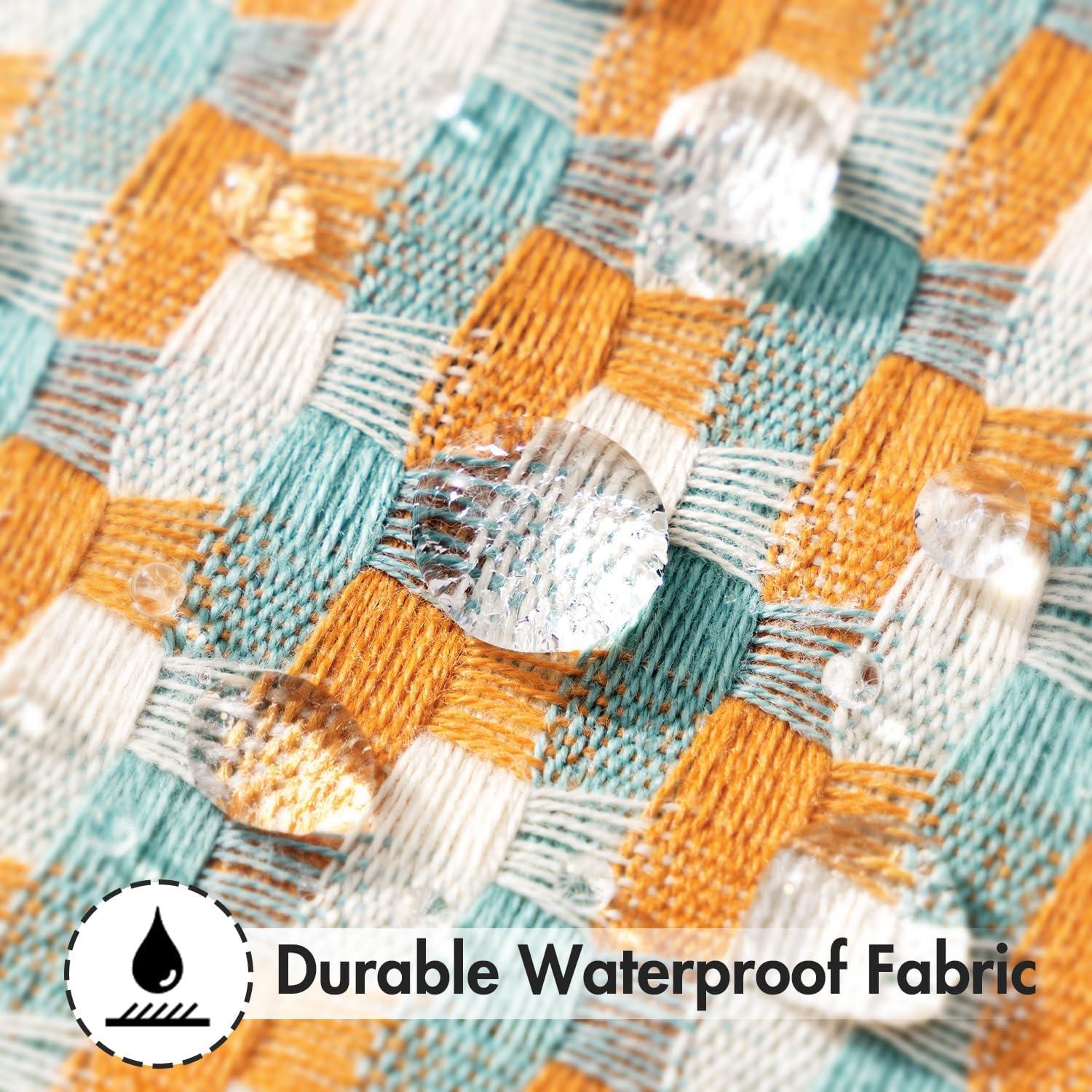 Fundas de Cojines Cuadradas MIULEE 40.6x40.6 cm Impermeables