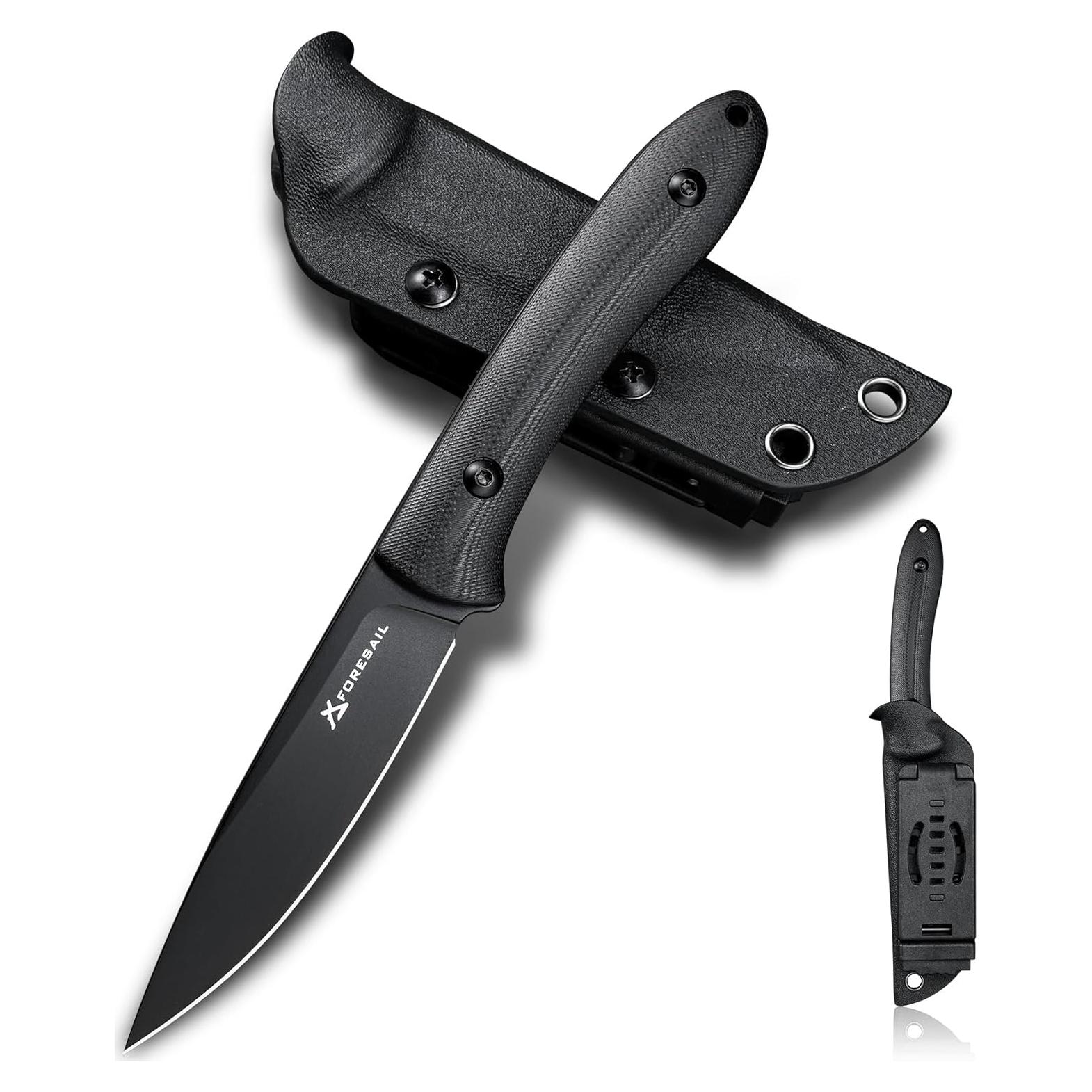 Cuchillo Fijo EDC FORESAIL 19.2cm Acero DC53 Mango G10