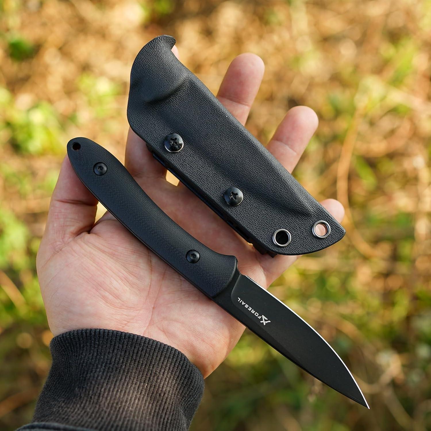 Cuchillo Fijo EDC FORESAIL 19.2cm Acero DC53 Mango G10