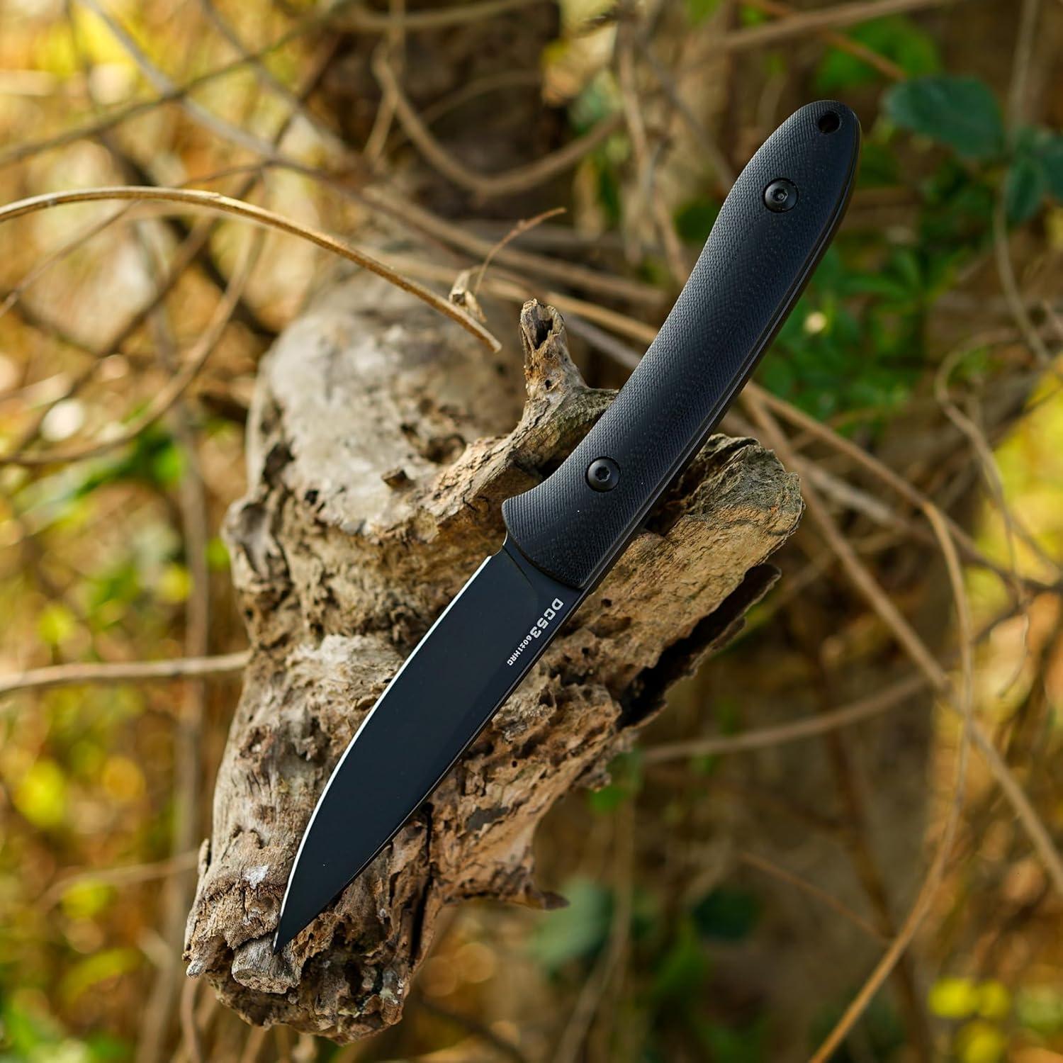 Cuchillo Fijo EDC FORESAIL 19.2cm Acero DC53 Mango G10