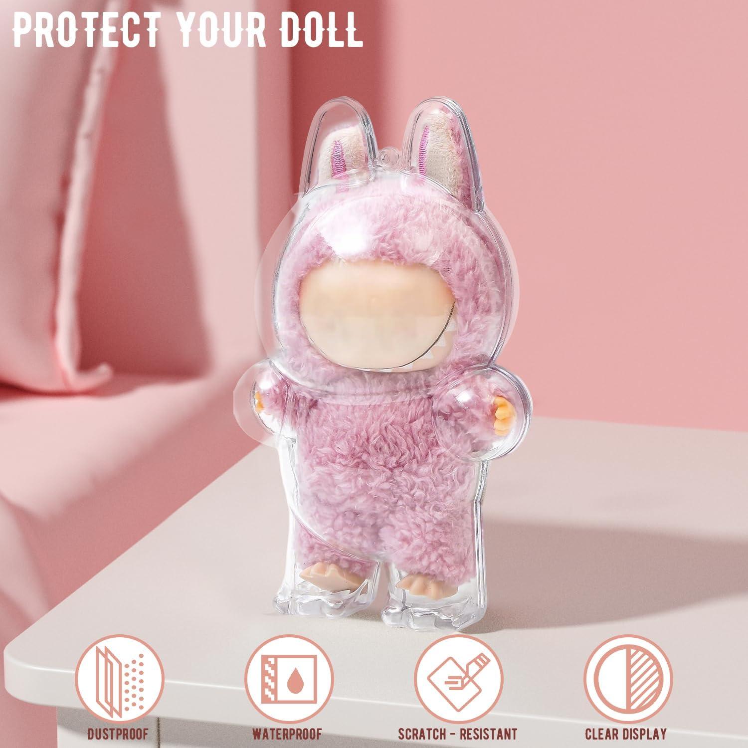 Funda Protectora JAXTIN Acrílico para Muñeca de Pie