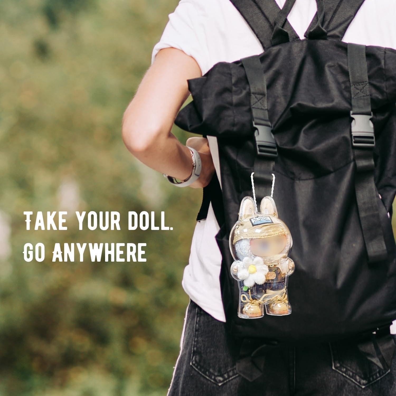 Funda Protectora JAXTIN Acrílico para Muñeca de Pie