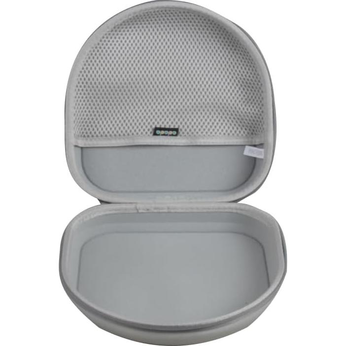 Funda Dura de Viaje Adada para Auriculares Bluetooth E7 Gris