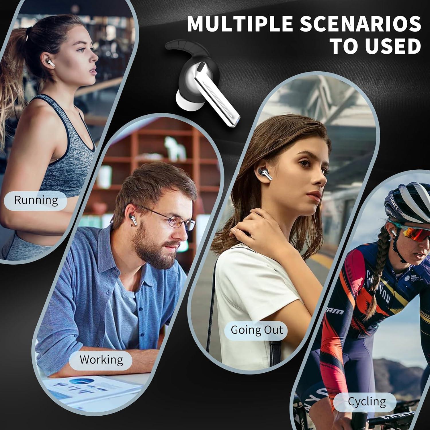 Cubiertas de Ganchos para Orejas TUDIOW para Galaxy Buds 3 Pro