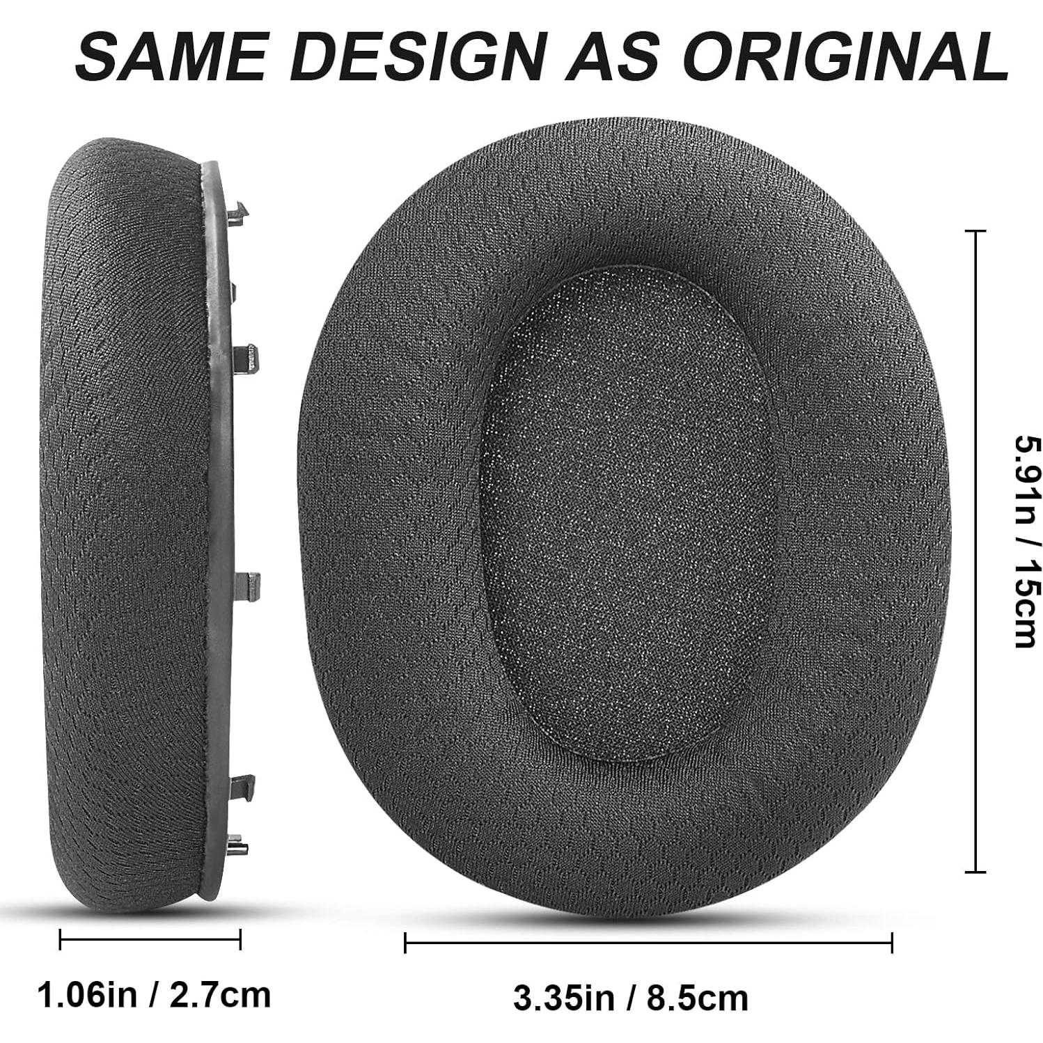 Cojines de Oído GVOEARS para Razer BlackShark V2/V2 Pro - Malla Transpirable