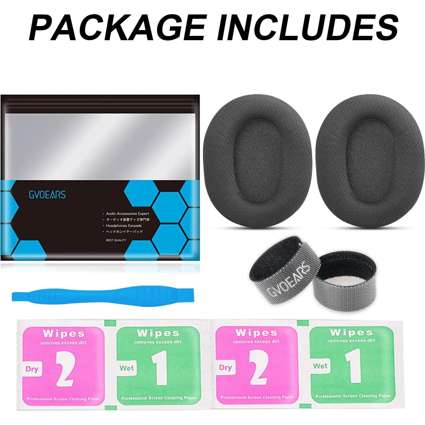 Cojines de Oído GVOEARS para Razer BlackShark V2/V2 Pro - Malla Transpirable