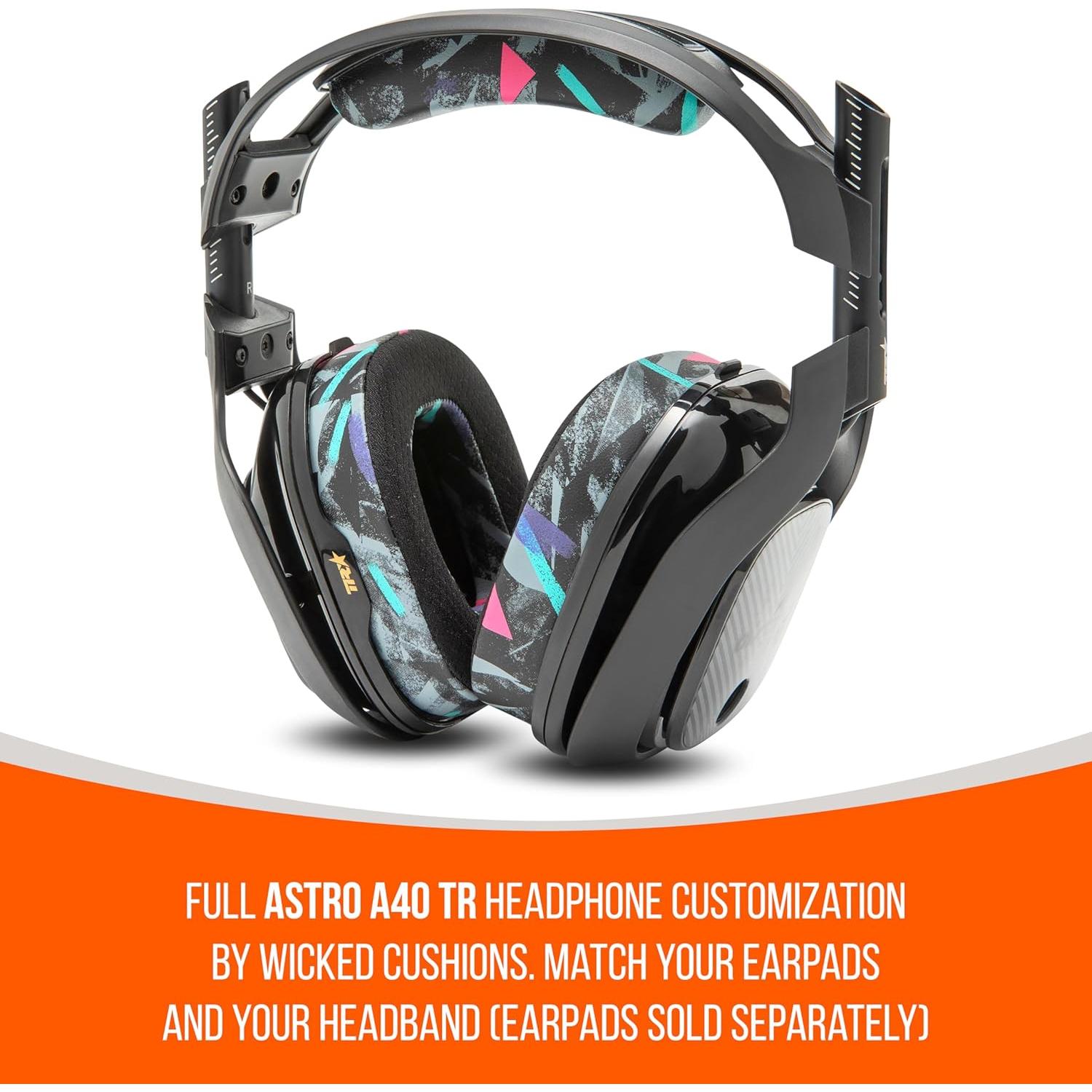 Diadema de Reemplazo WC BandZ A40 para Astro A40 TR y Gen 4 - Negro