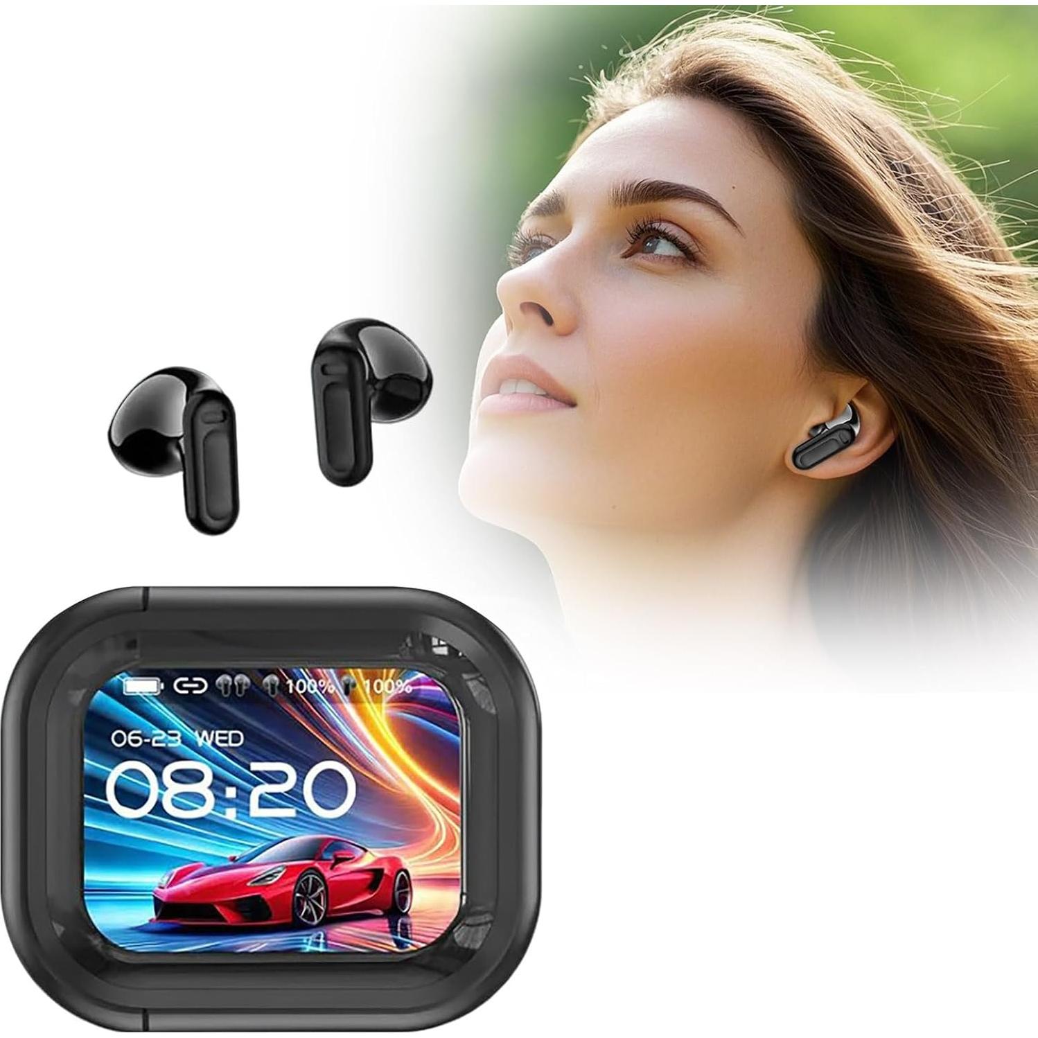 Auriculares de Traducción AI NE20 Bluetooth 5.4 con Pantalla LED