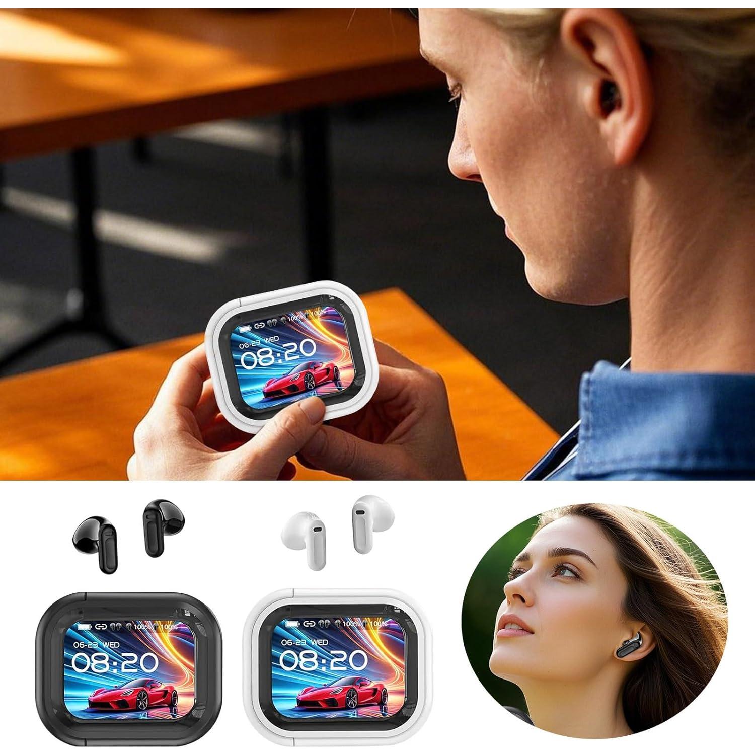 Auriculares de Traducción AI NE20 Bluetooth 5.4 con Pantalla LED