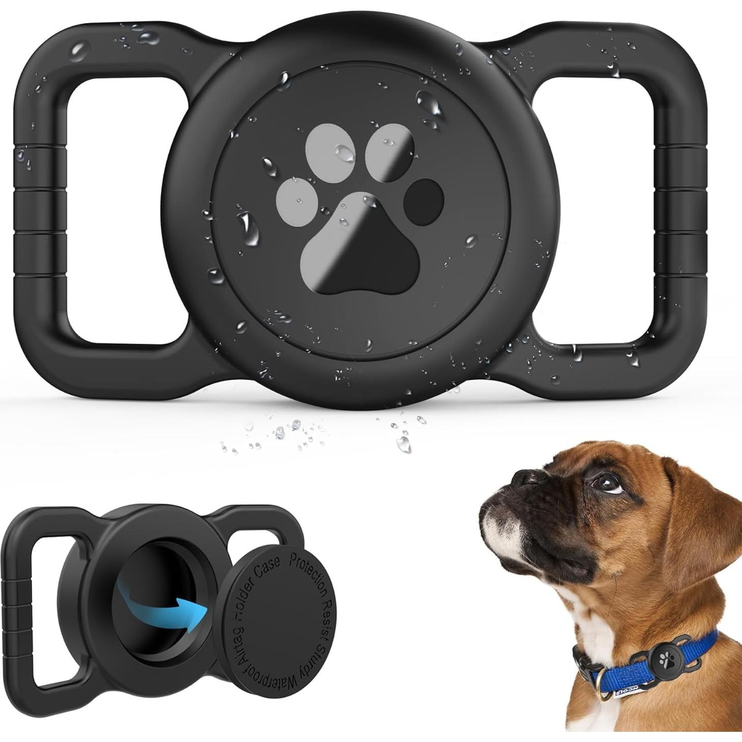 Soporte Antipérdida para Air Tag MCT PETS - Silicona Impermeable