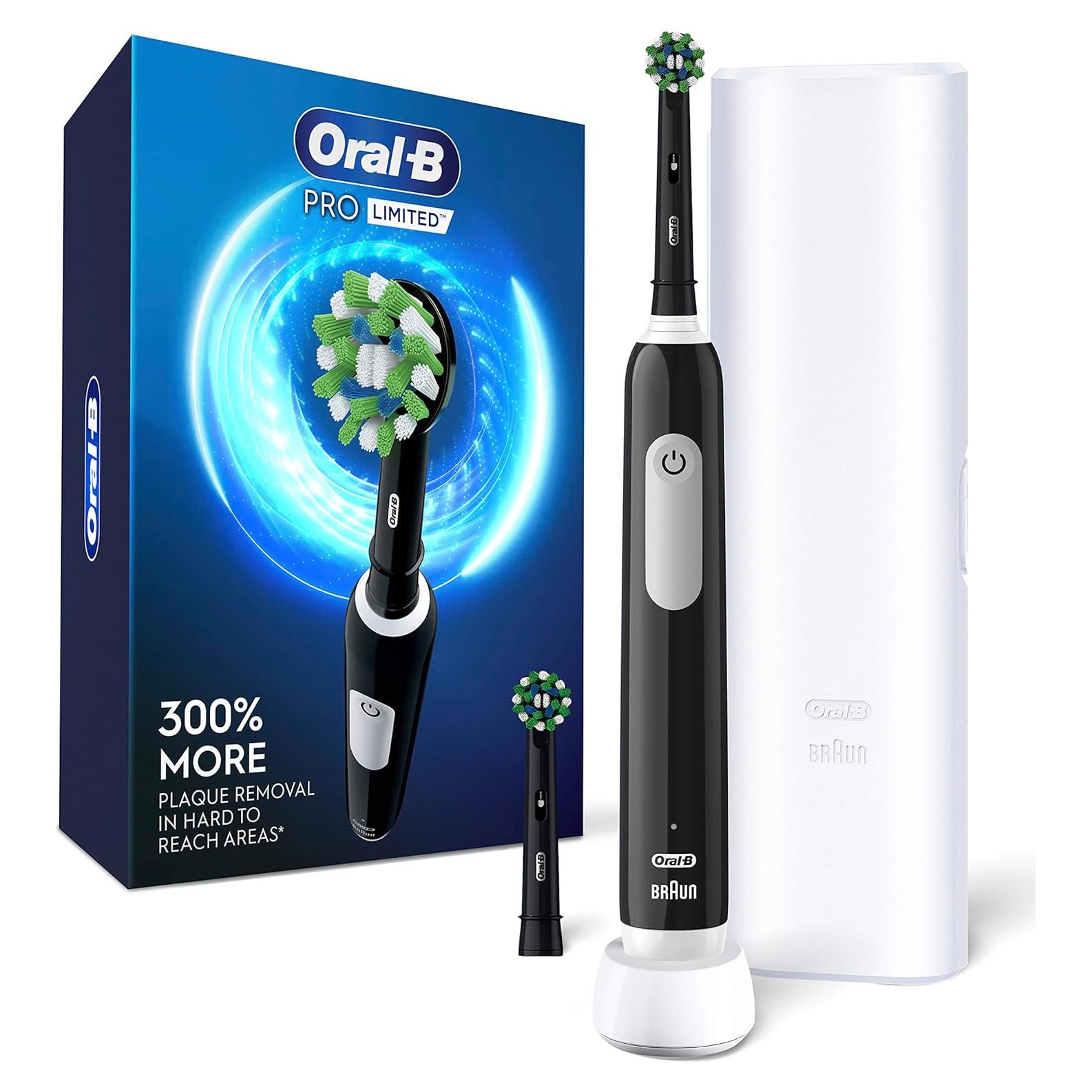 Cepillo de dientes eléctrico Oral-B Pro Limited recargable negro