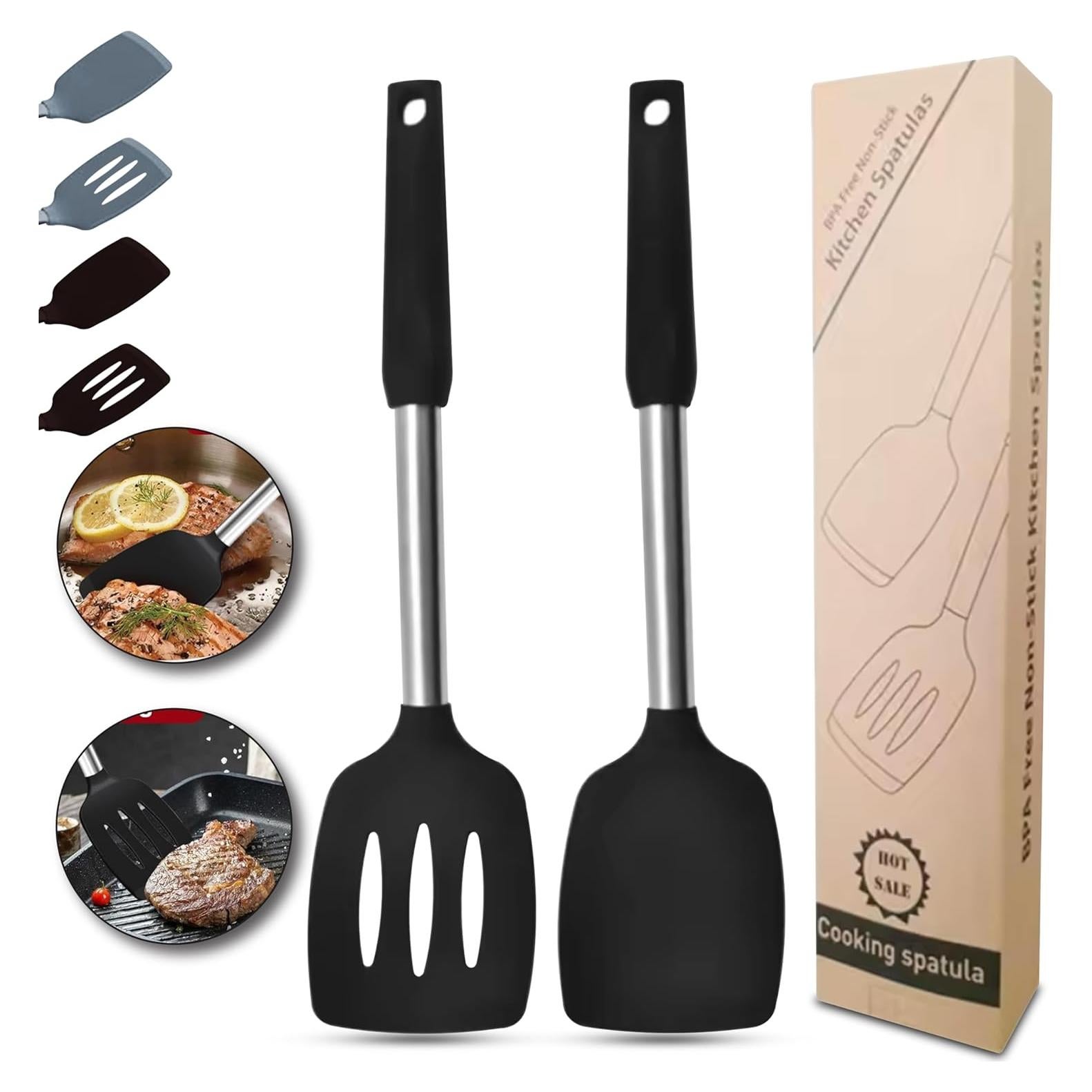 Juego de espátulas de silicona NAMAPRODX - Resistente al calor