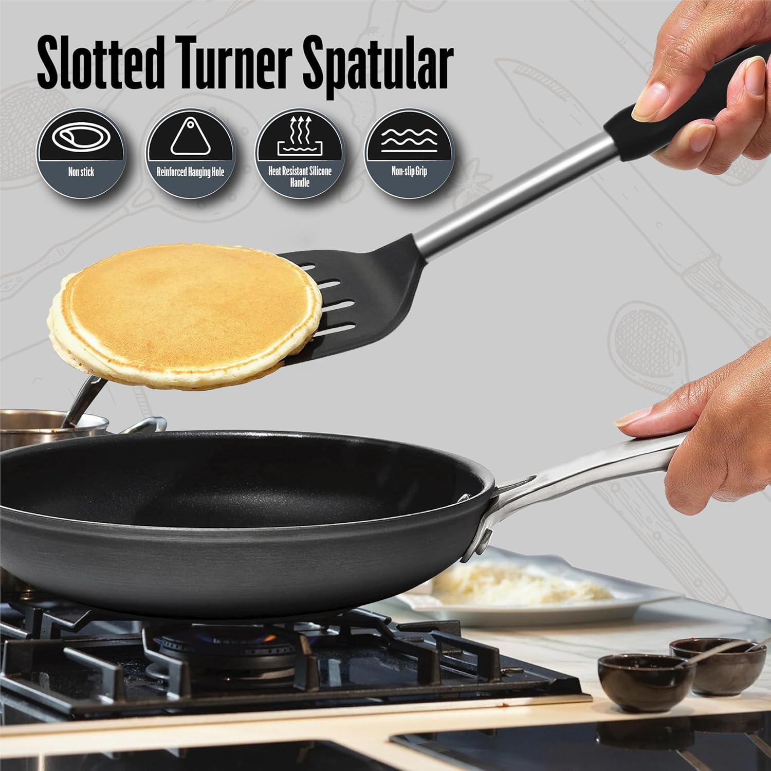 Juego de espátulas de silicona NAMAPRODX - Resistente al calor