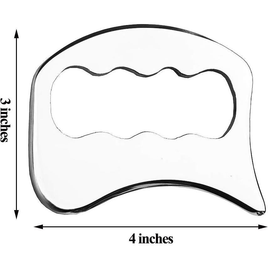 Herramienta Gua Sha Acero Inoxidable FeelFree Sport 12.7cm