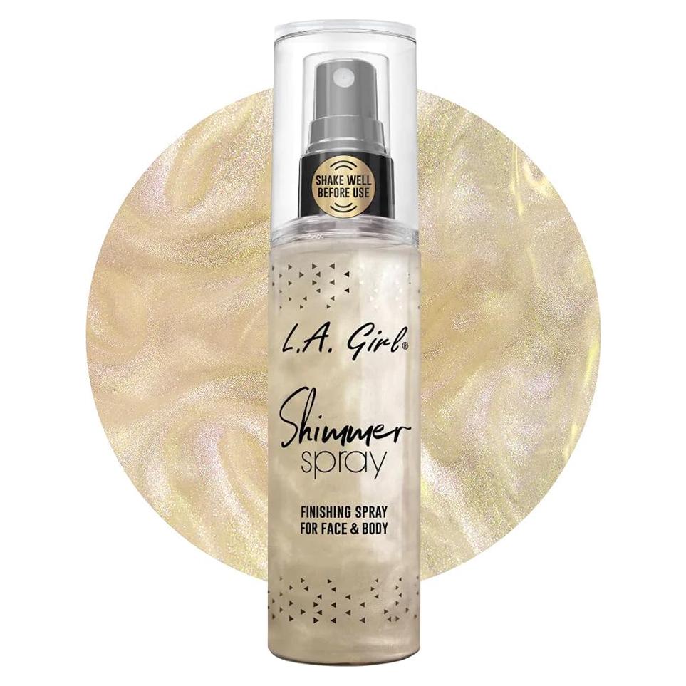 Spray Brillante L.A. Girl 79.83 ml Oro para Cara y Cuerpo