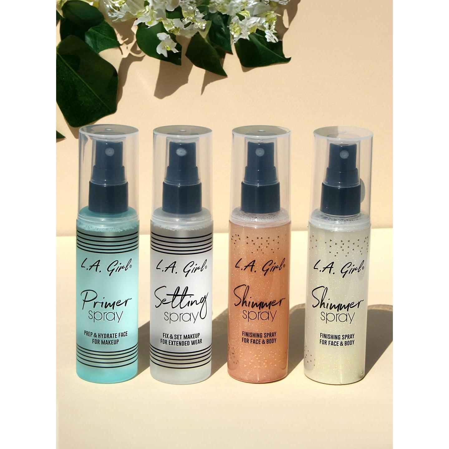 Spray Brillante L.A. Girl 79.83 ml Oro para Cara y Cuerpo