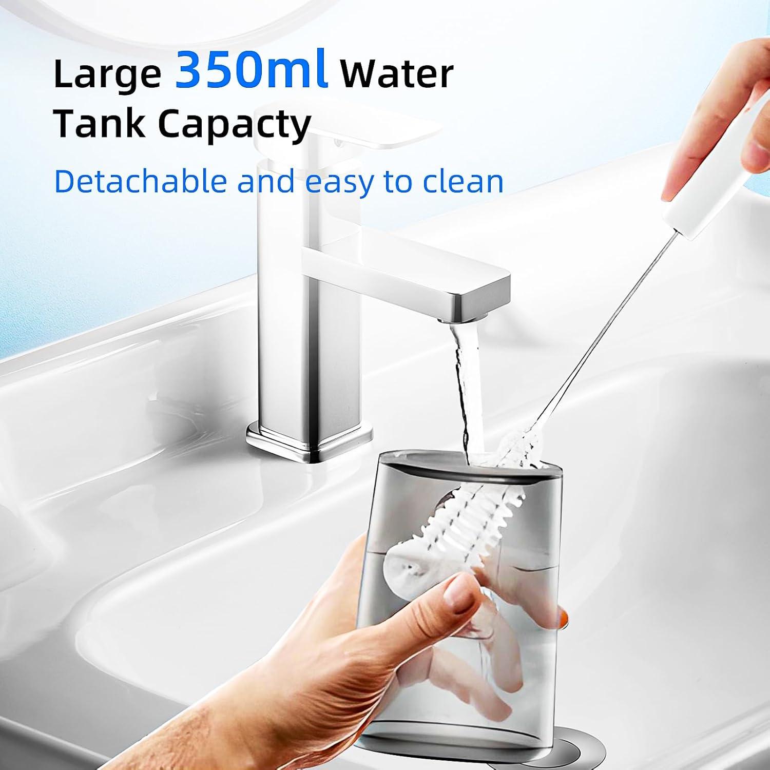 Irrigador Oral Eléctrico AMZBSR Negro 350ml 9 Modos IPX7