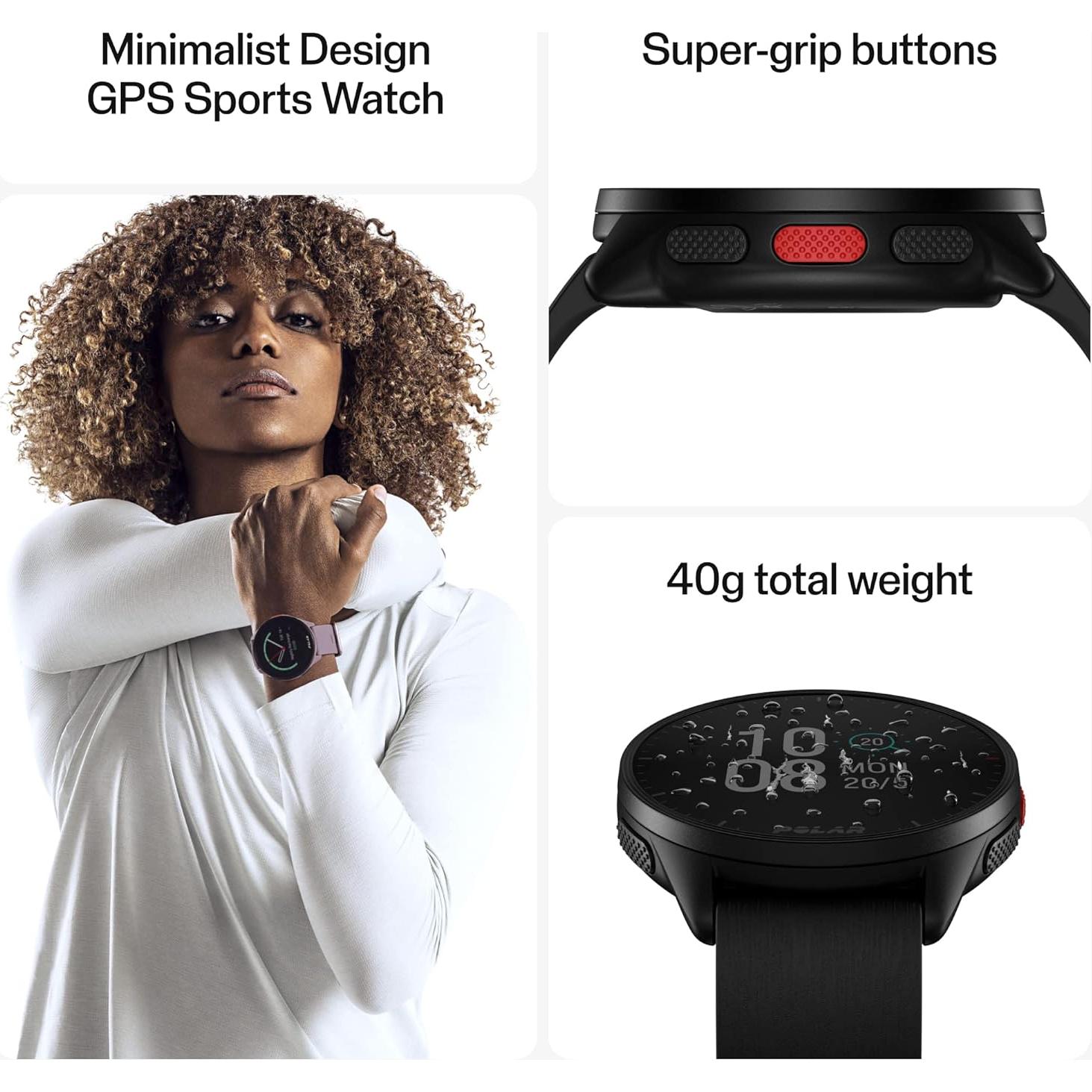 Reloj Inteligente Polar Pacer GPS Fitness Ultra-Ligero 40g