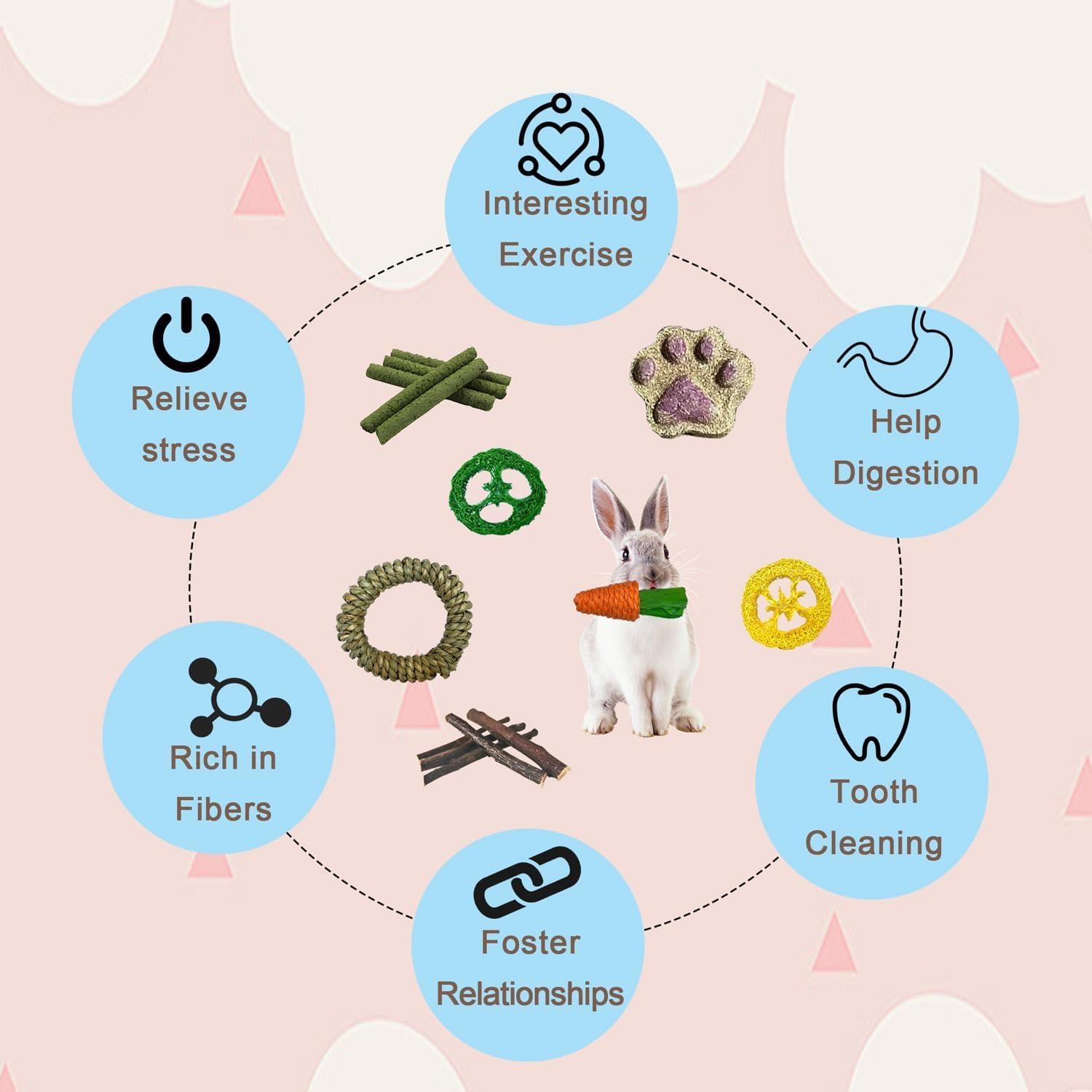 Túnel Plegable para Conejos LUCKITTY 83.82x50.8 cm Gris