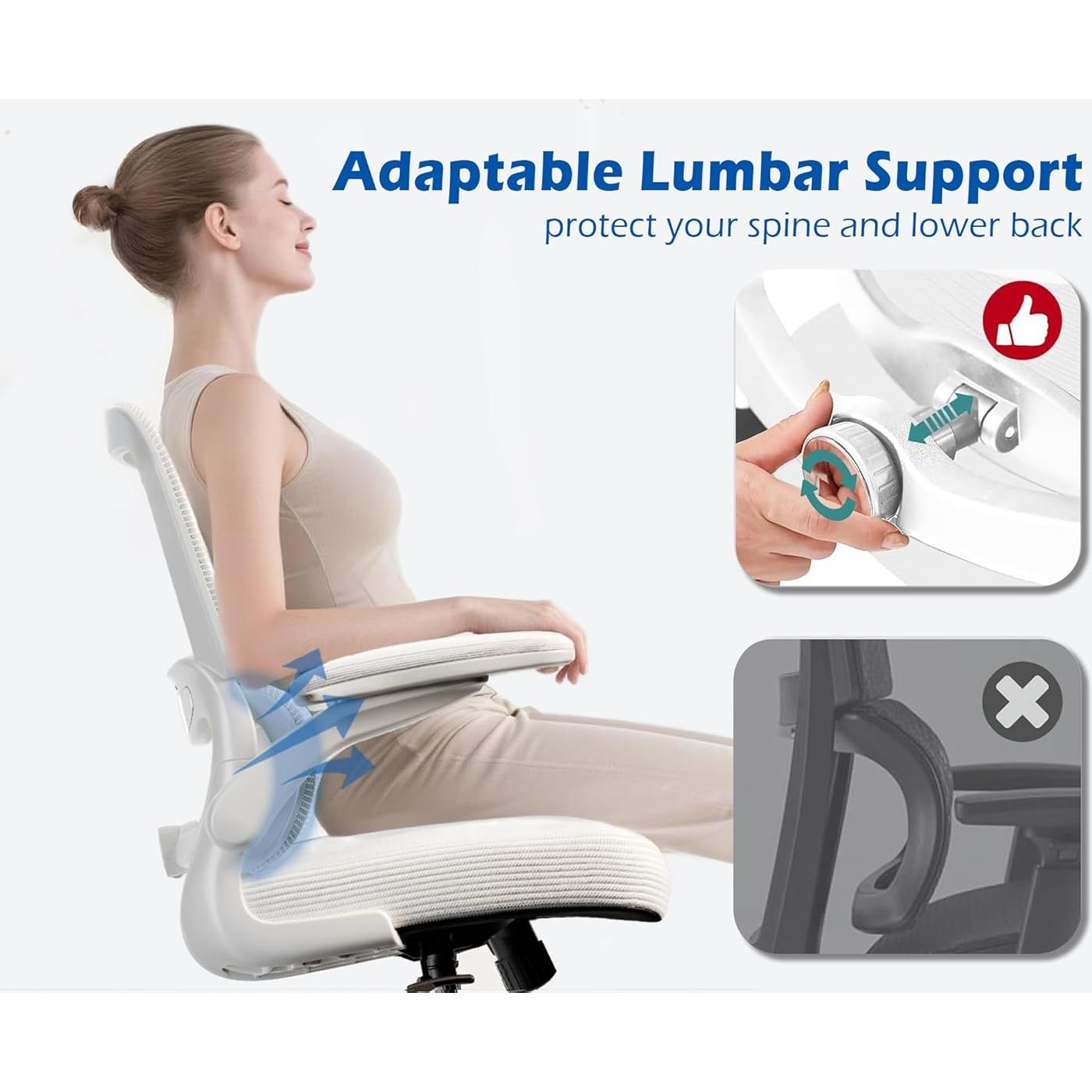 Silla de Oficina Ergonómica TRALT YX001-4 con Soporte Lumbar