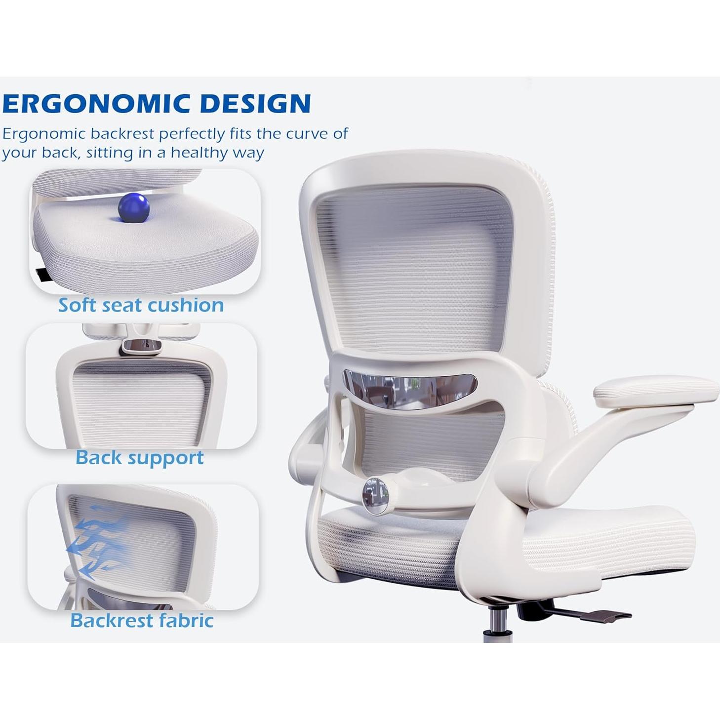 Silla de Oficina Ergonómica TRALT YX001-4 con Soporte Lumbar