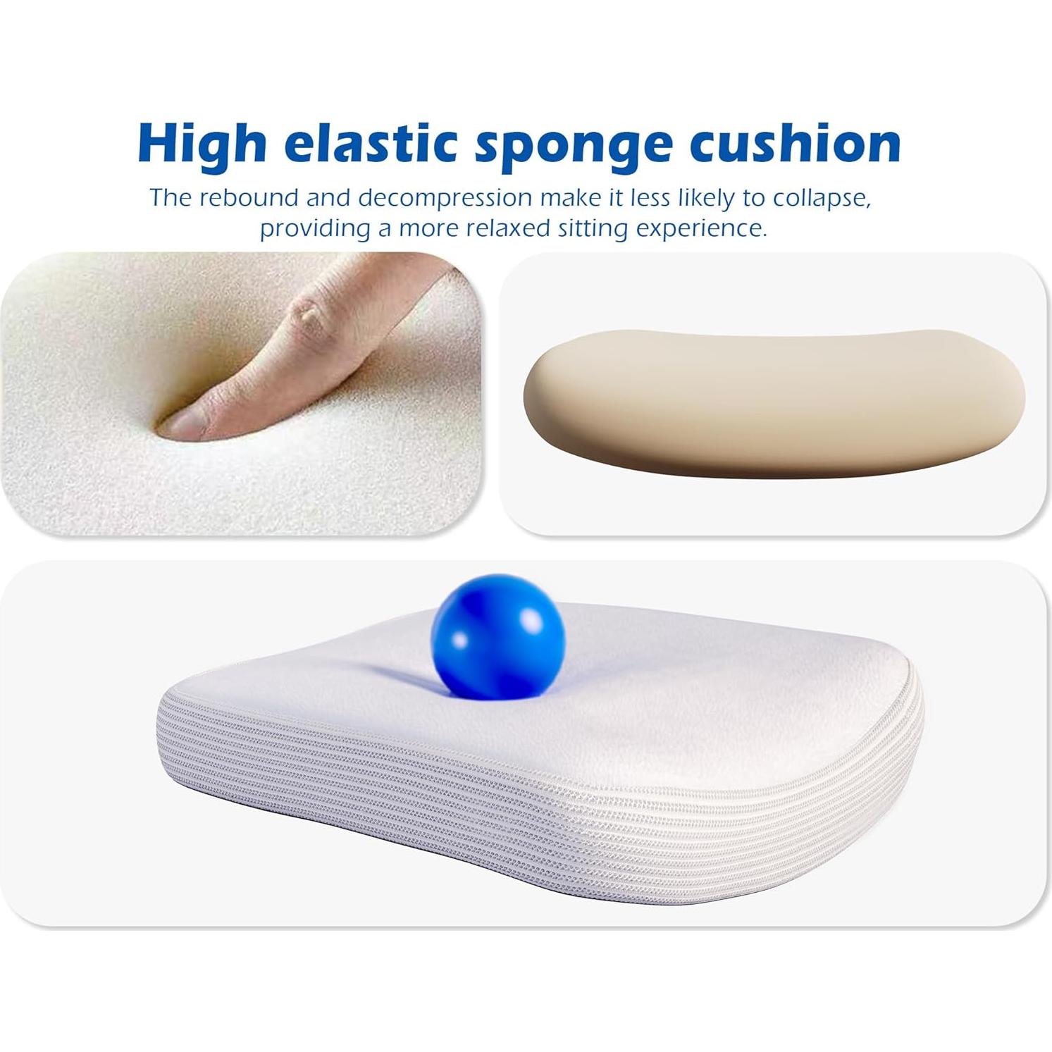 Silla de Oficina Ergonómica TRALT YX001-4 con Soporte Lumbar