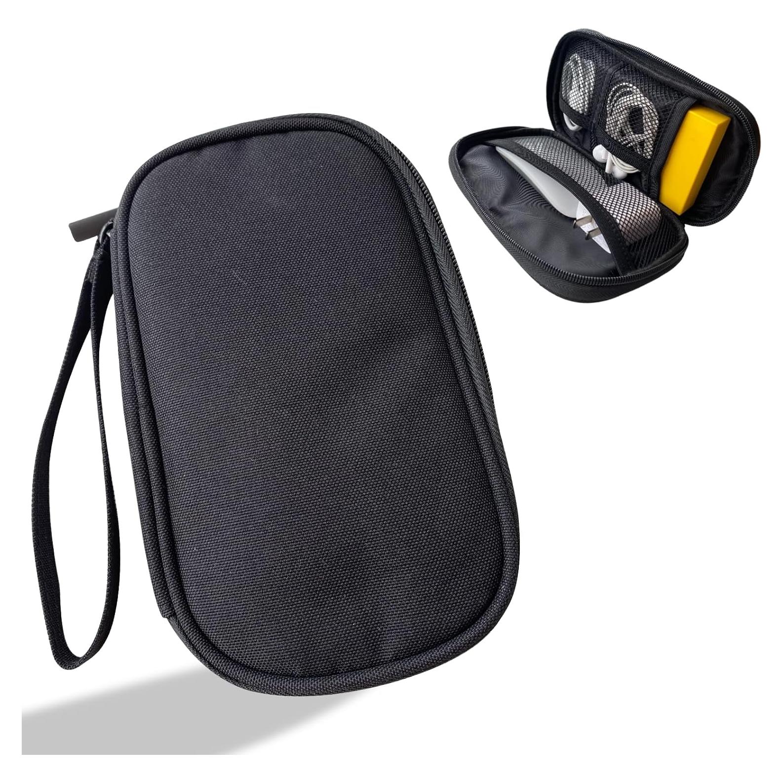 Organizador Electrónico de Viaje DLDD - Estuche para Cables Negro