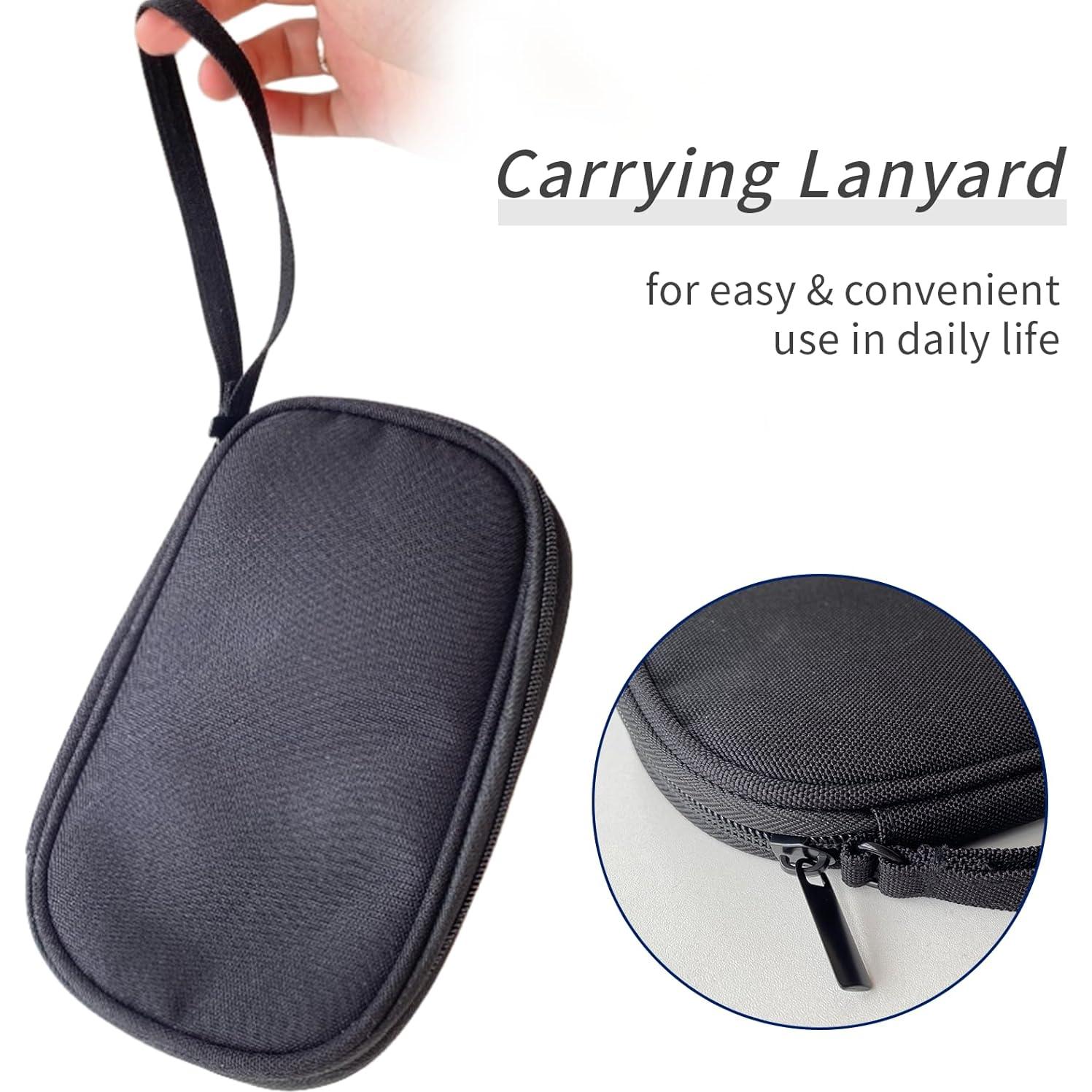 Organizador Electrónico de Viaje DLDD - Estuche para Cables Negro