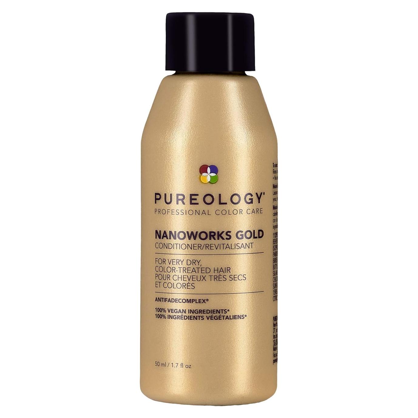 Acondicionador Pureology Nanoworks Gold 50 ml - Cabello Seco y Tratado