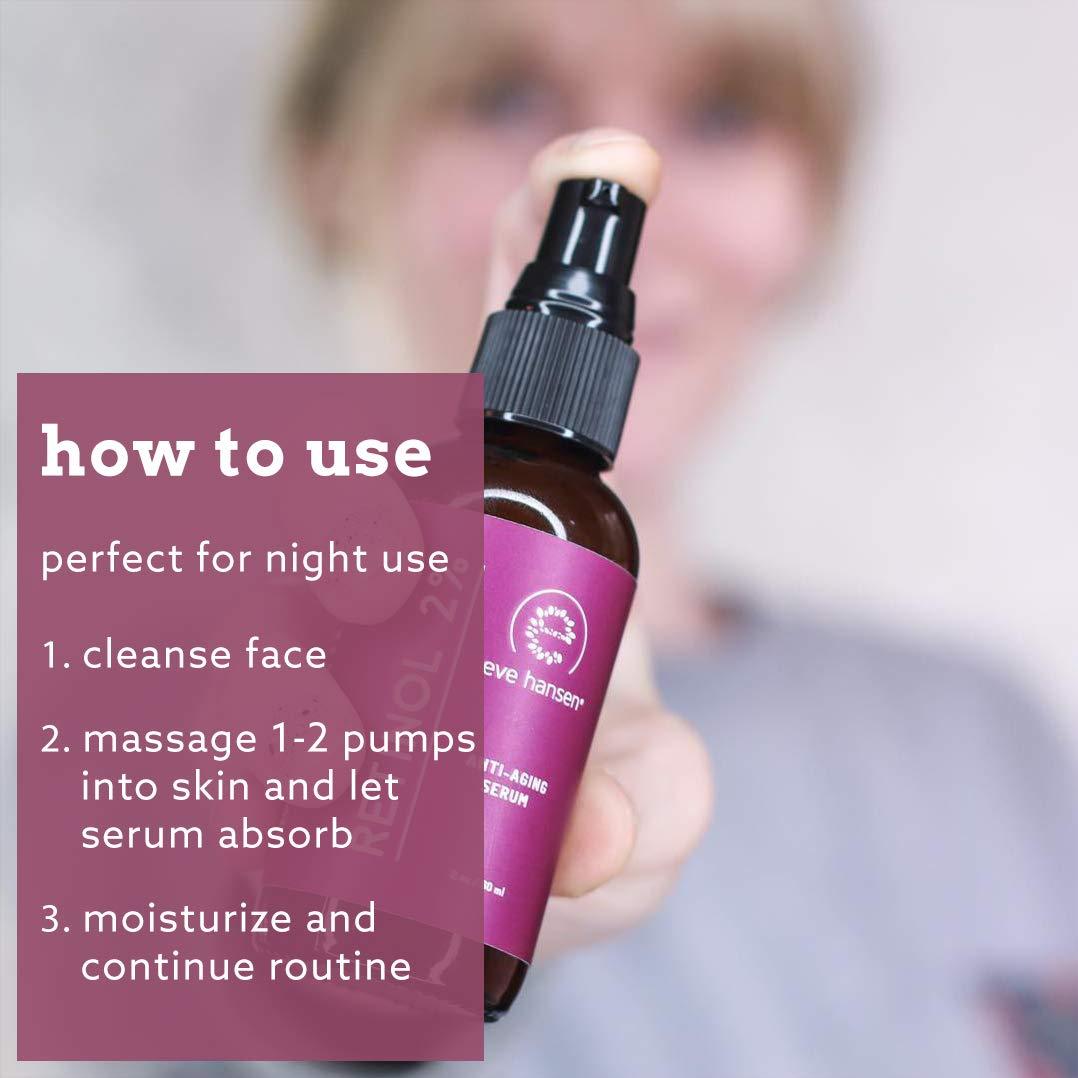 Suero Anti-Envejecimiento Eve Hansen 29.57 ml Retinol 2%
