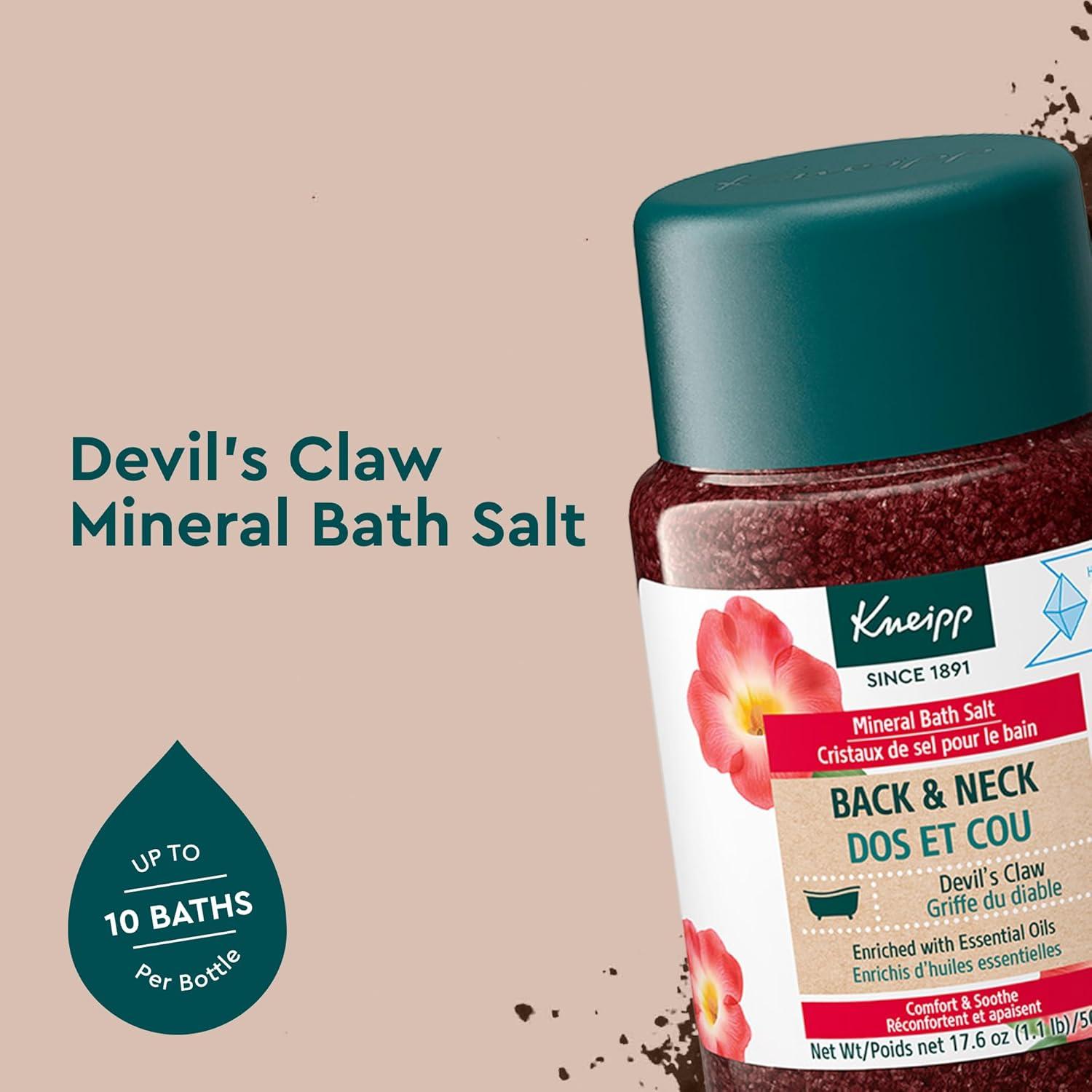 Sal de Baño Mineral Kneipp para Espalda y Cuello 500 g