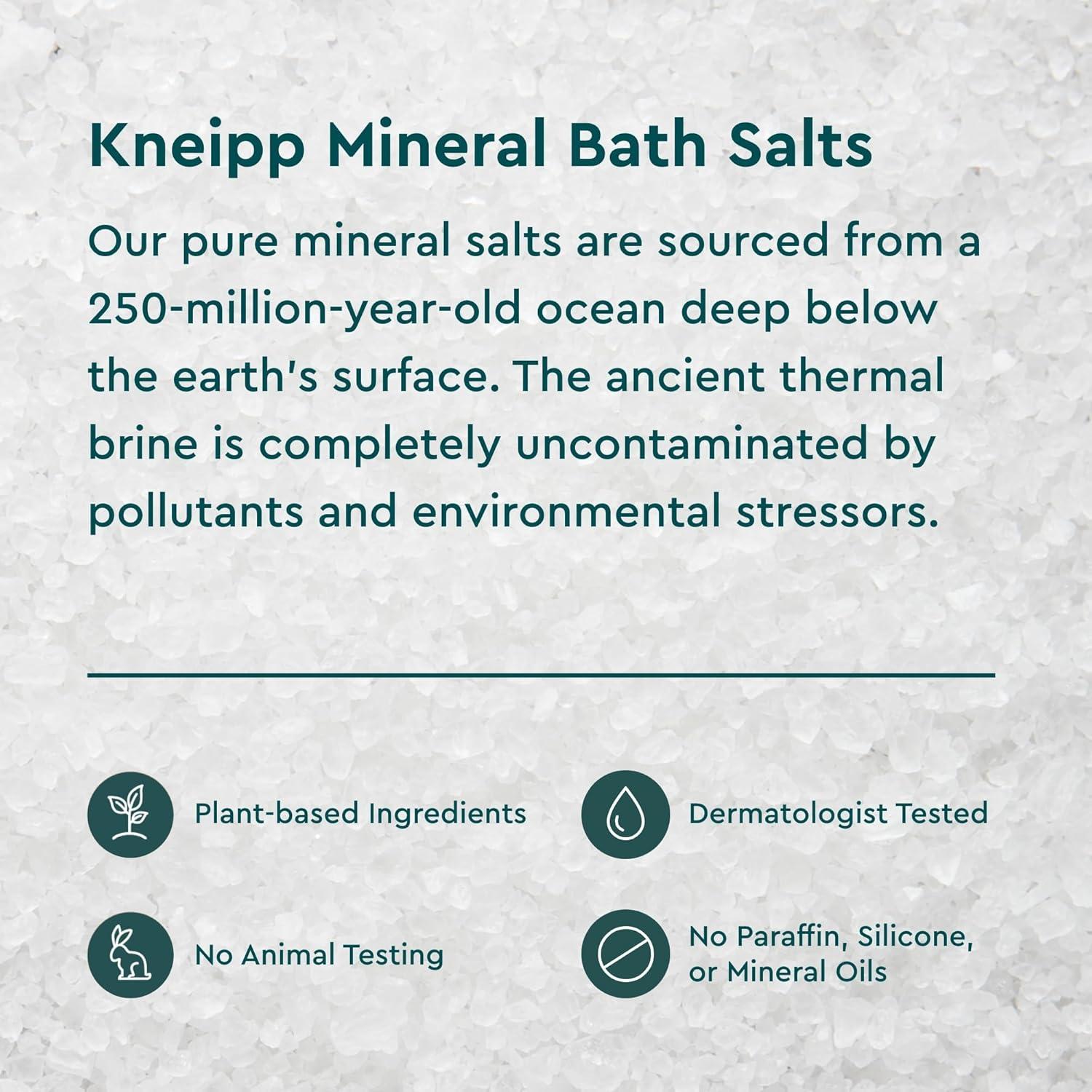 Sal de Baño Mineral Kneipp para Espalda y Cuello 500 g